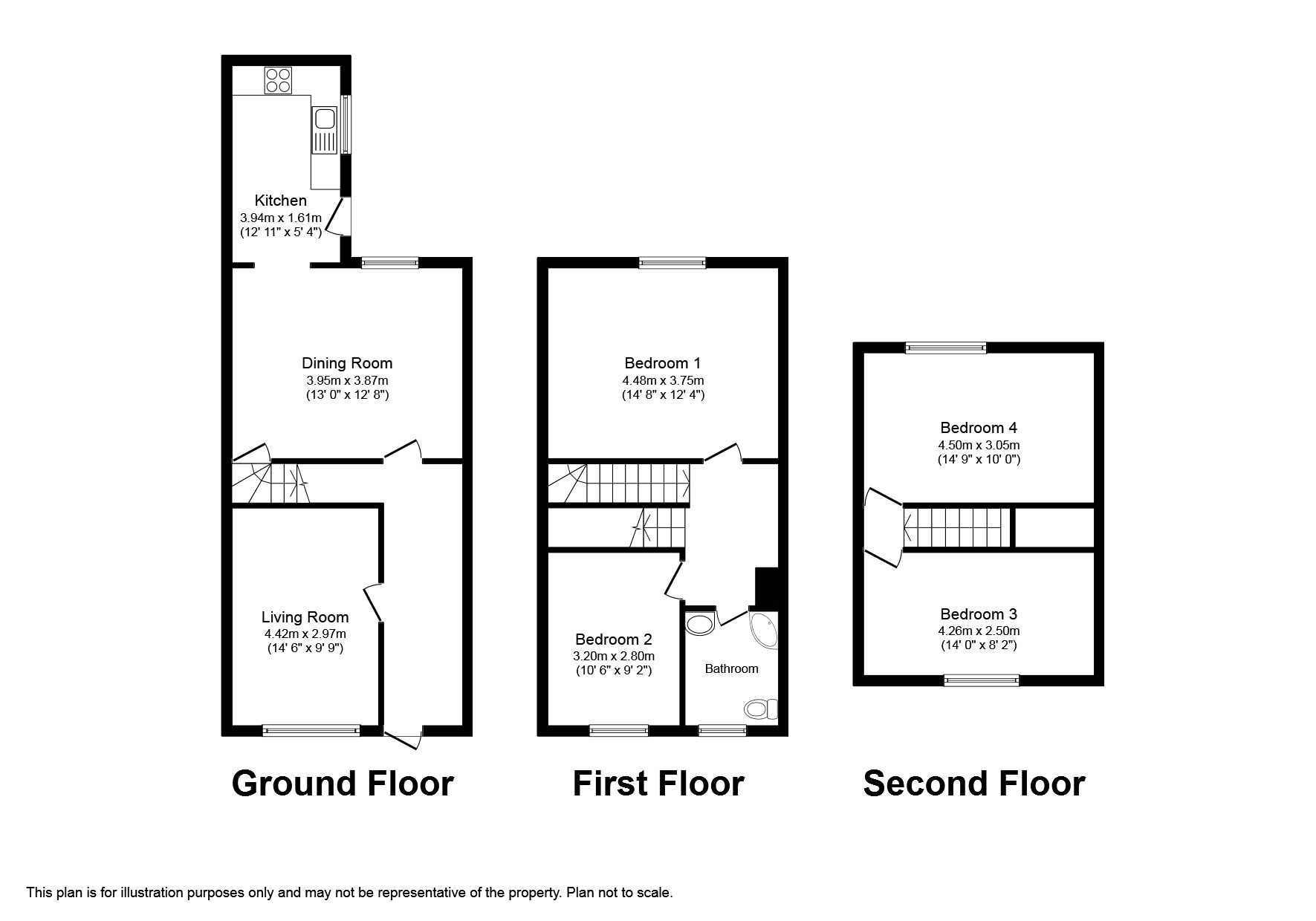 4 Bedrooms Terraced house to rent in Archery Place, Leeds LS2