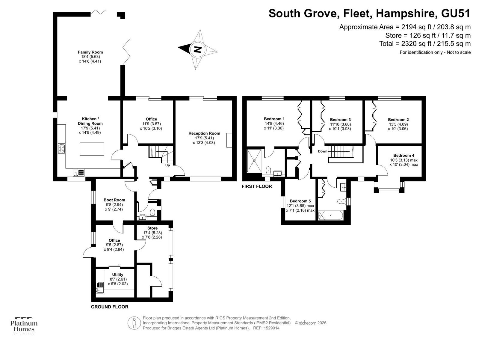South Grove, Hampshire floorplan