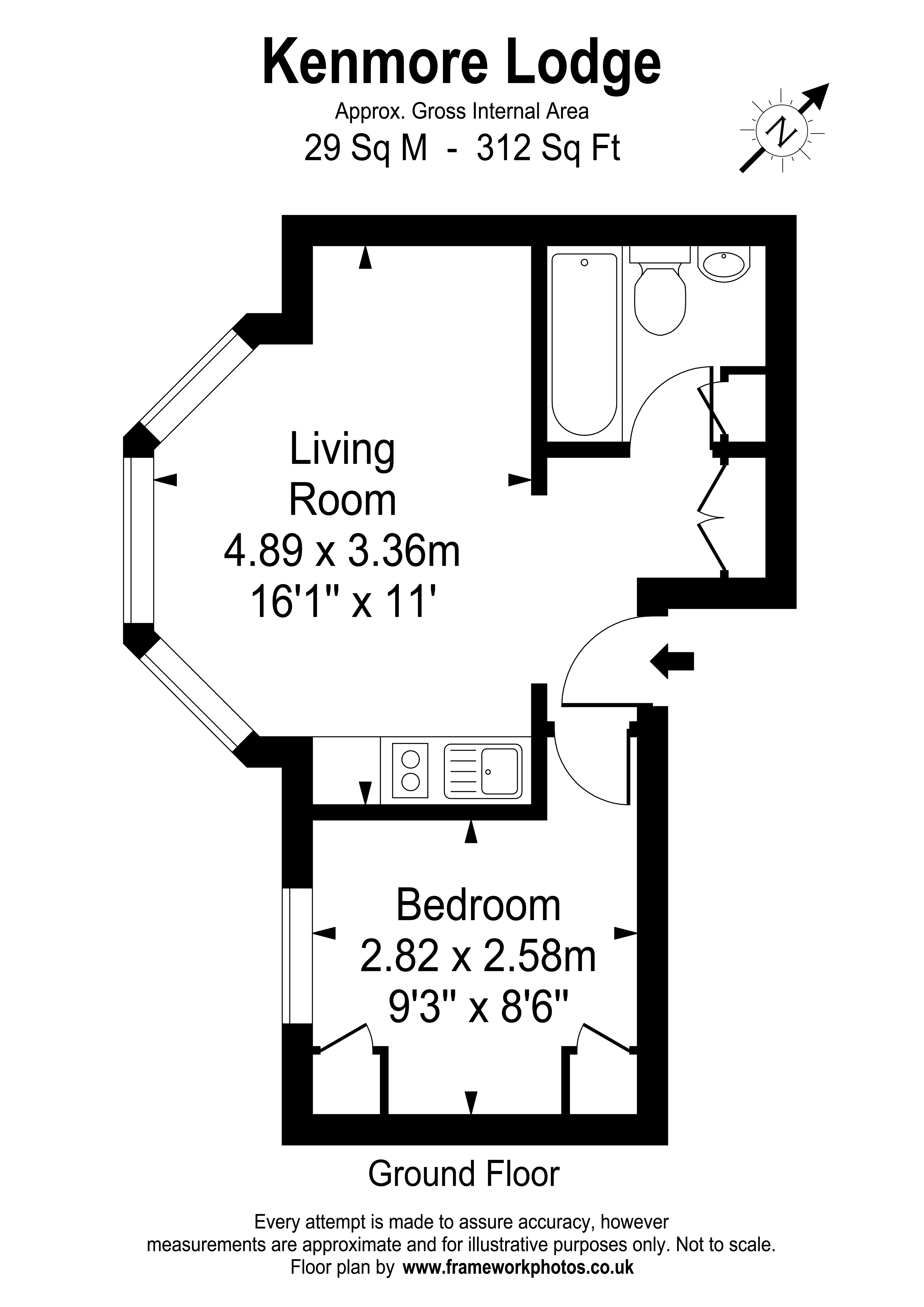 35, Mortlake Road, Richmond floorplan