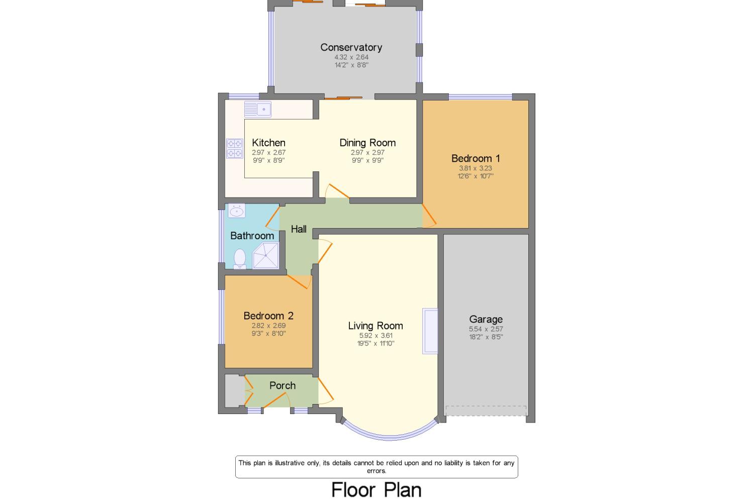 2 Bedrooms Bungalow for sale in Windsor Avenue, Nantwich, Cheshire CW5