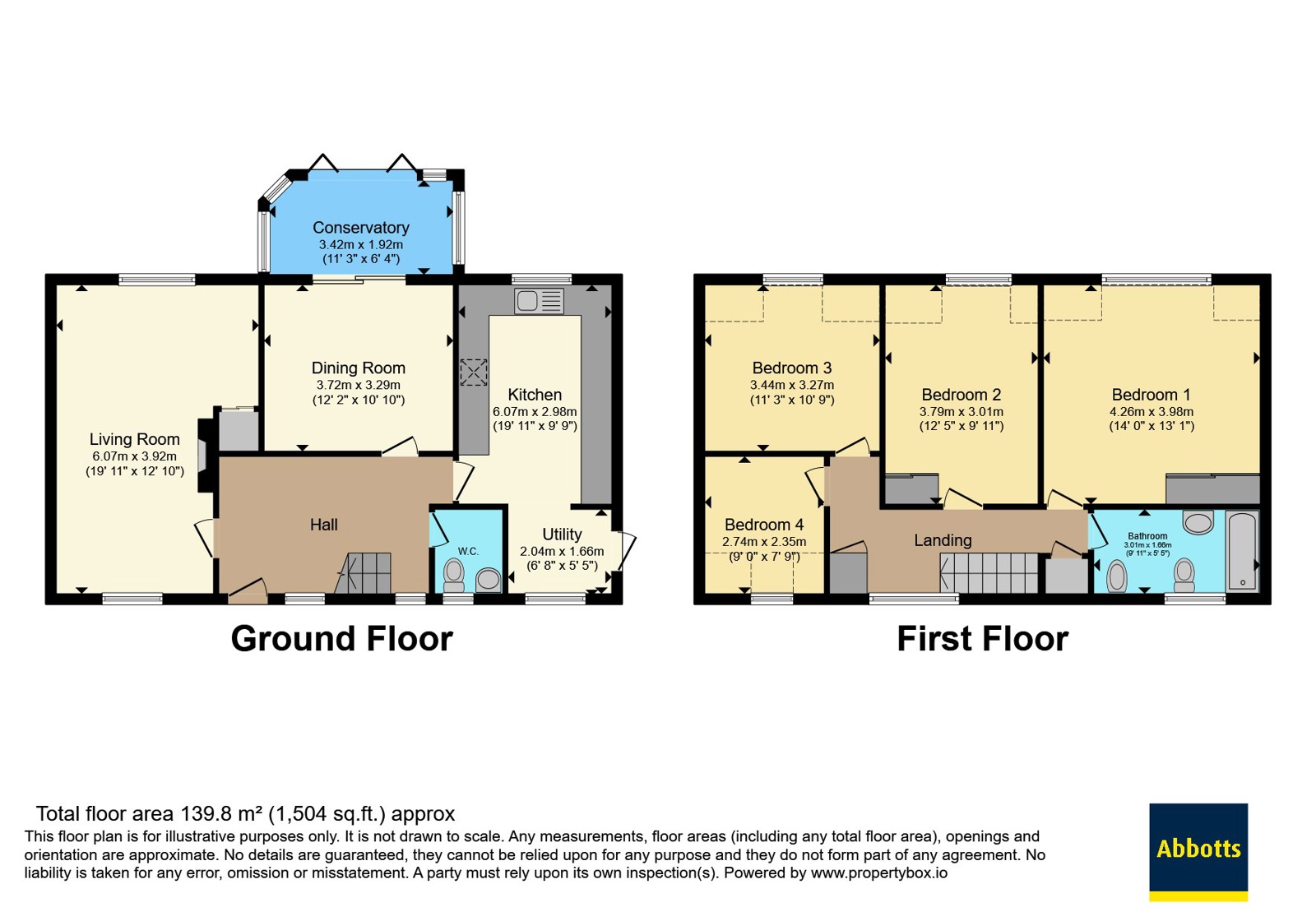 7, Grange Close, Ludham floorplan