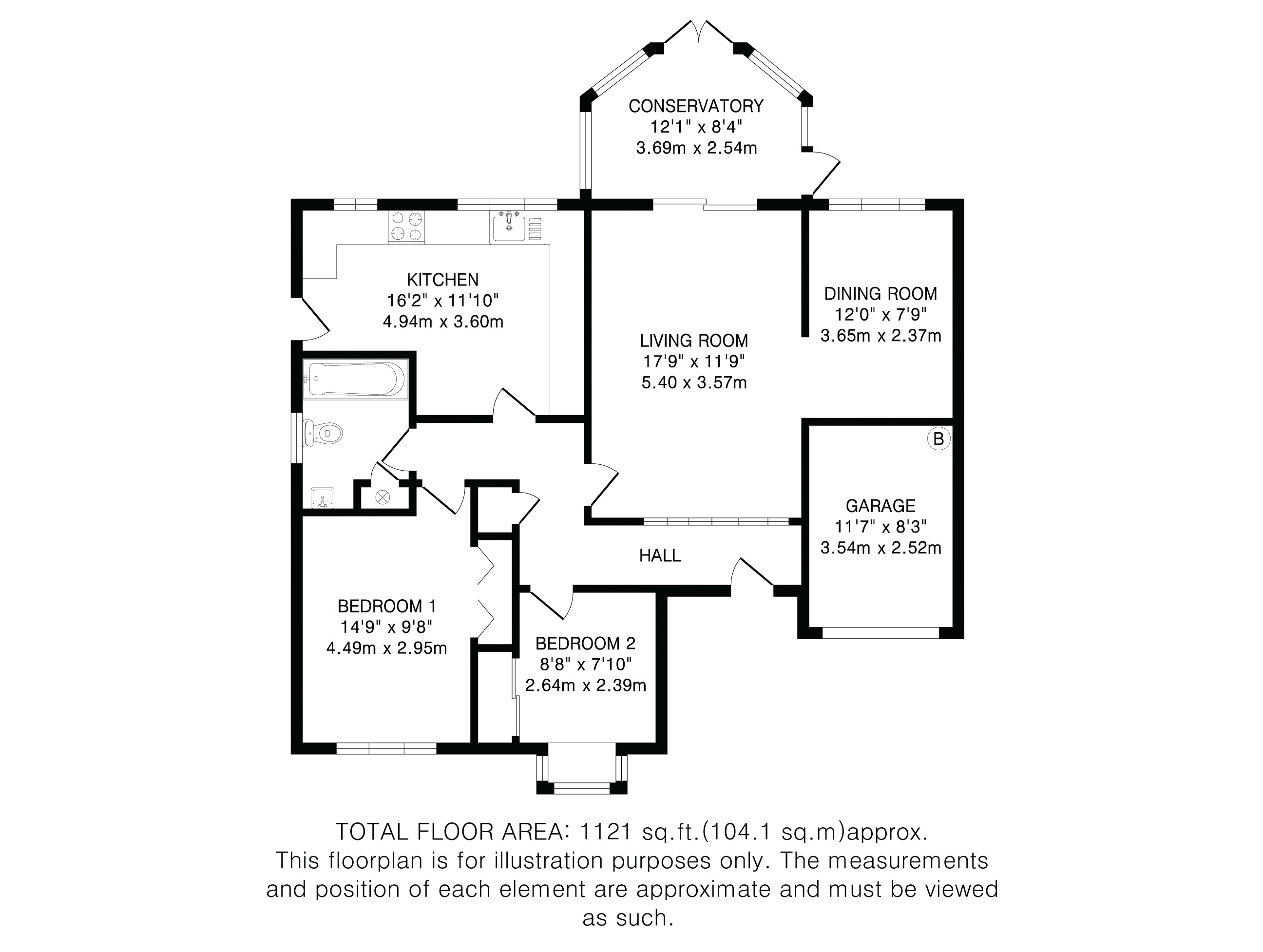 4, Berkley Close, St Albans floorplan