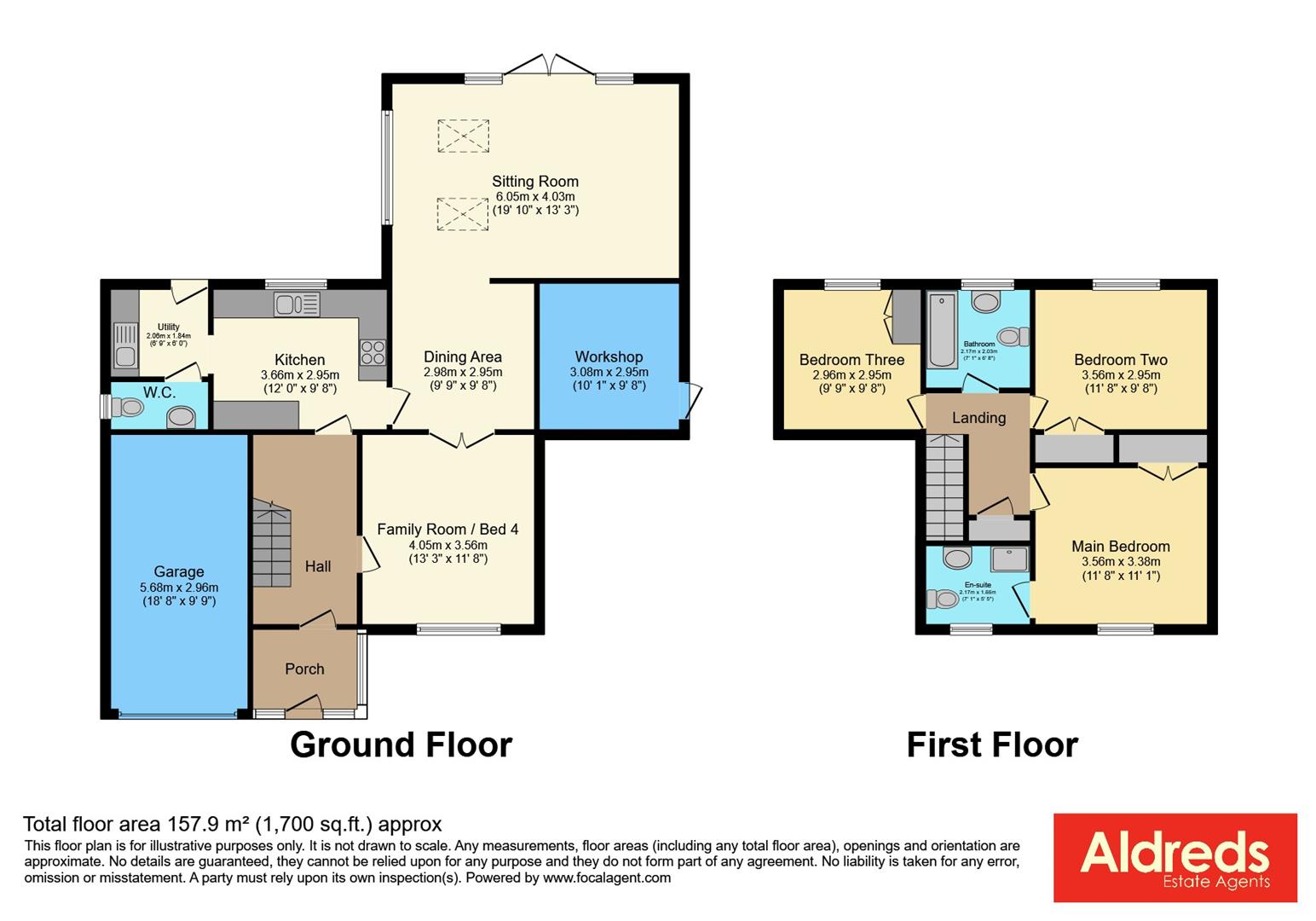 21, Birch Close, Lowestoft floorplan