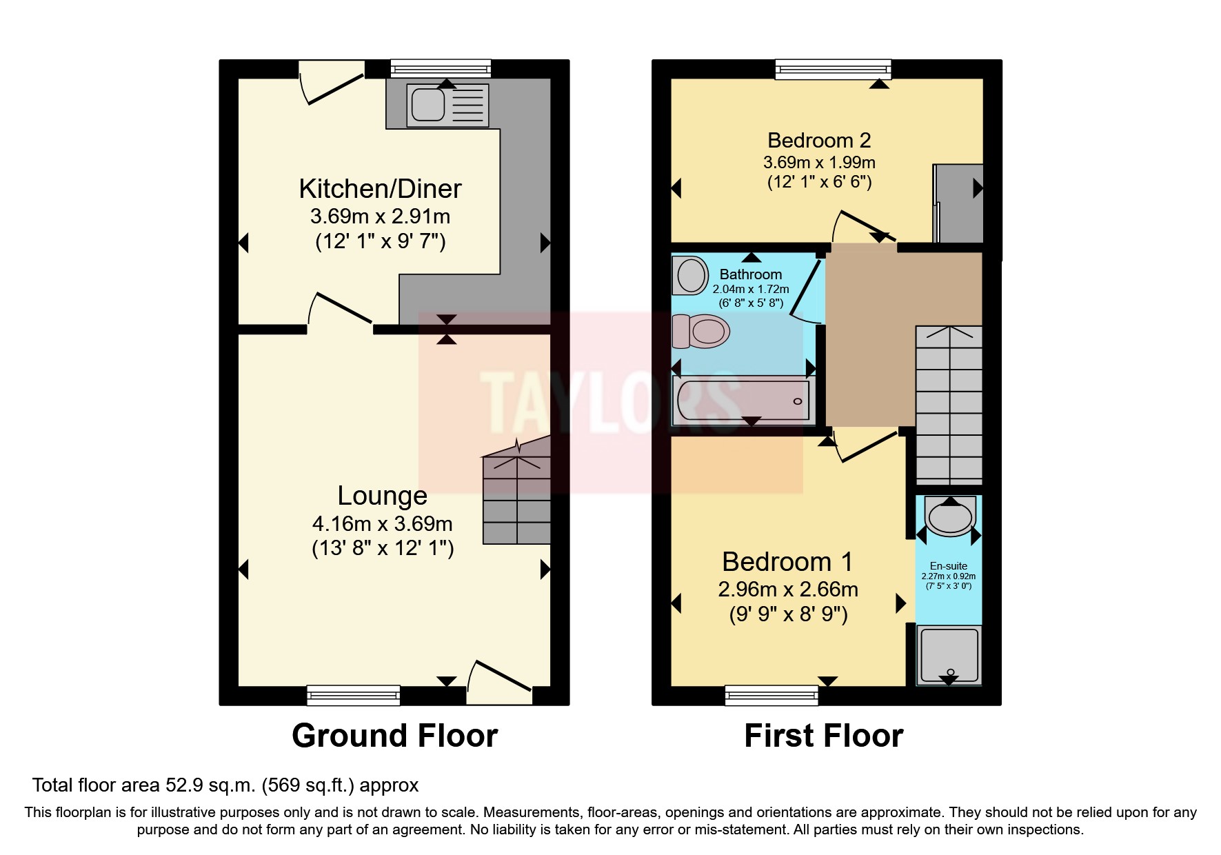 Palmers Leaze, Bradley Stoke, Bristol, Gloucestershire BS32, 2 bedroom