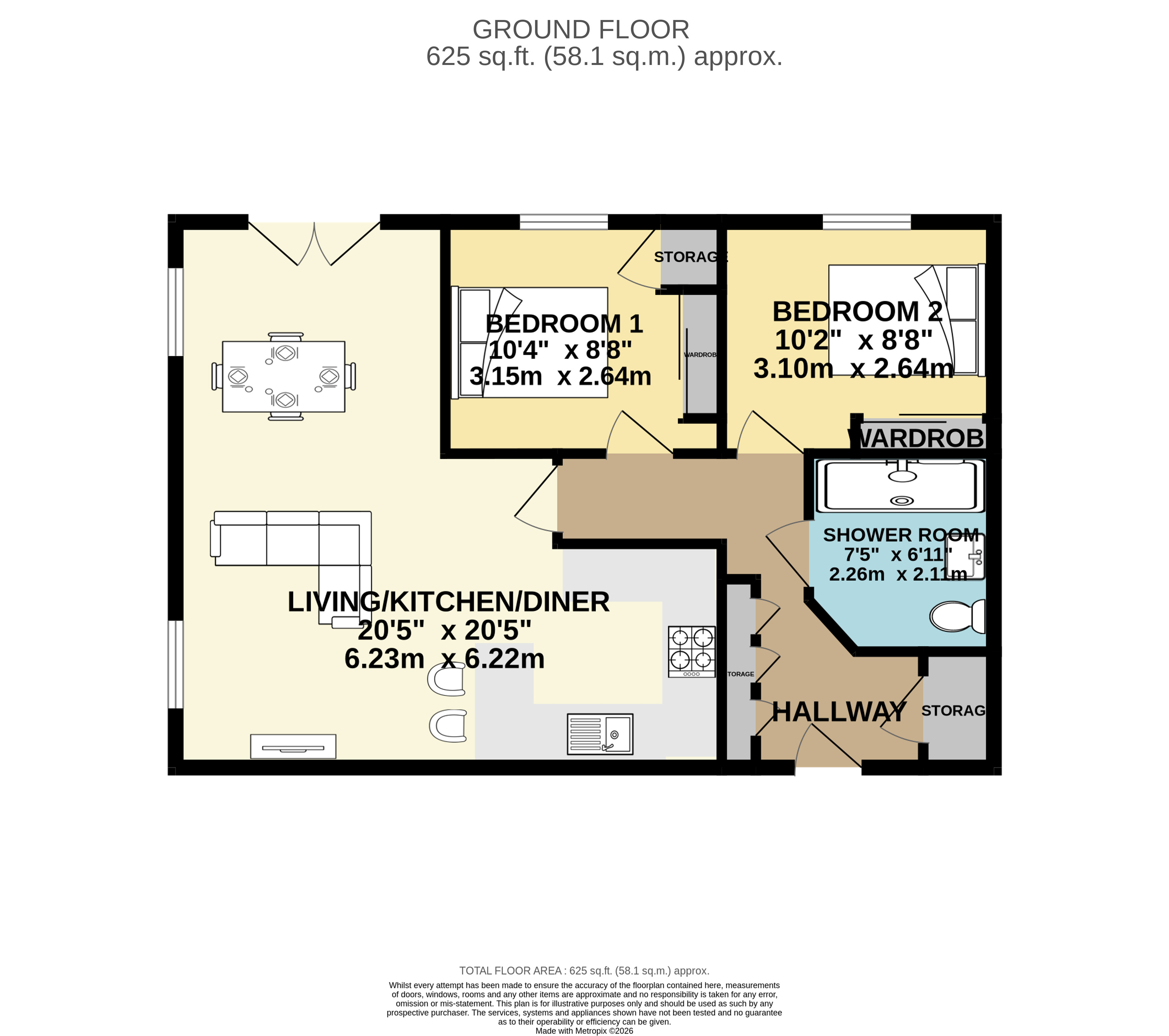 35, Havelock Gardens, Leicester floorplan