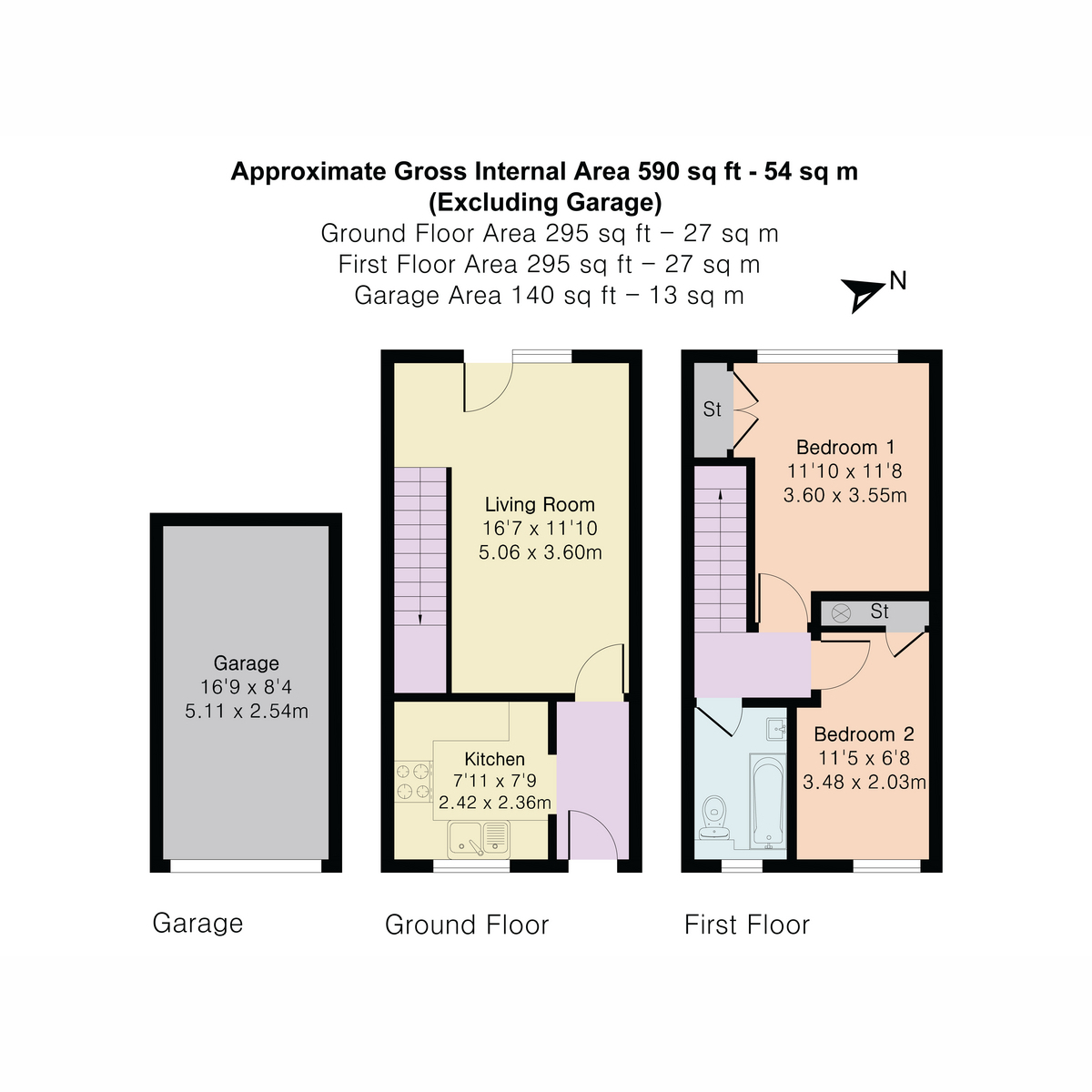 33, Lawn Drive, Newton Abbot floorplan