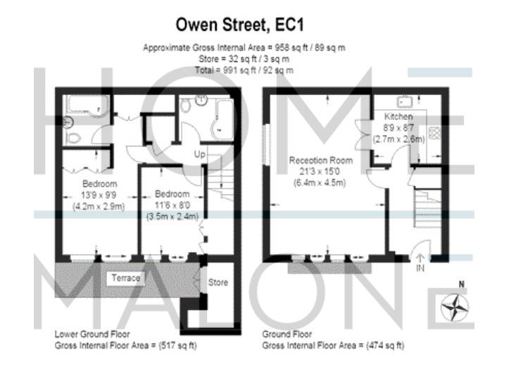 Owen Street, London floorplan