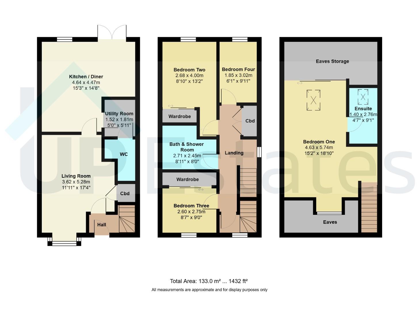 2, Shortwood Place, Coventry floorplan