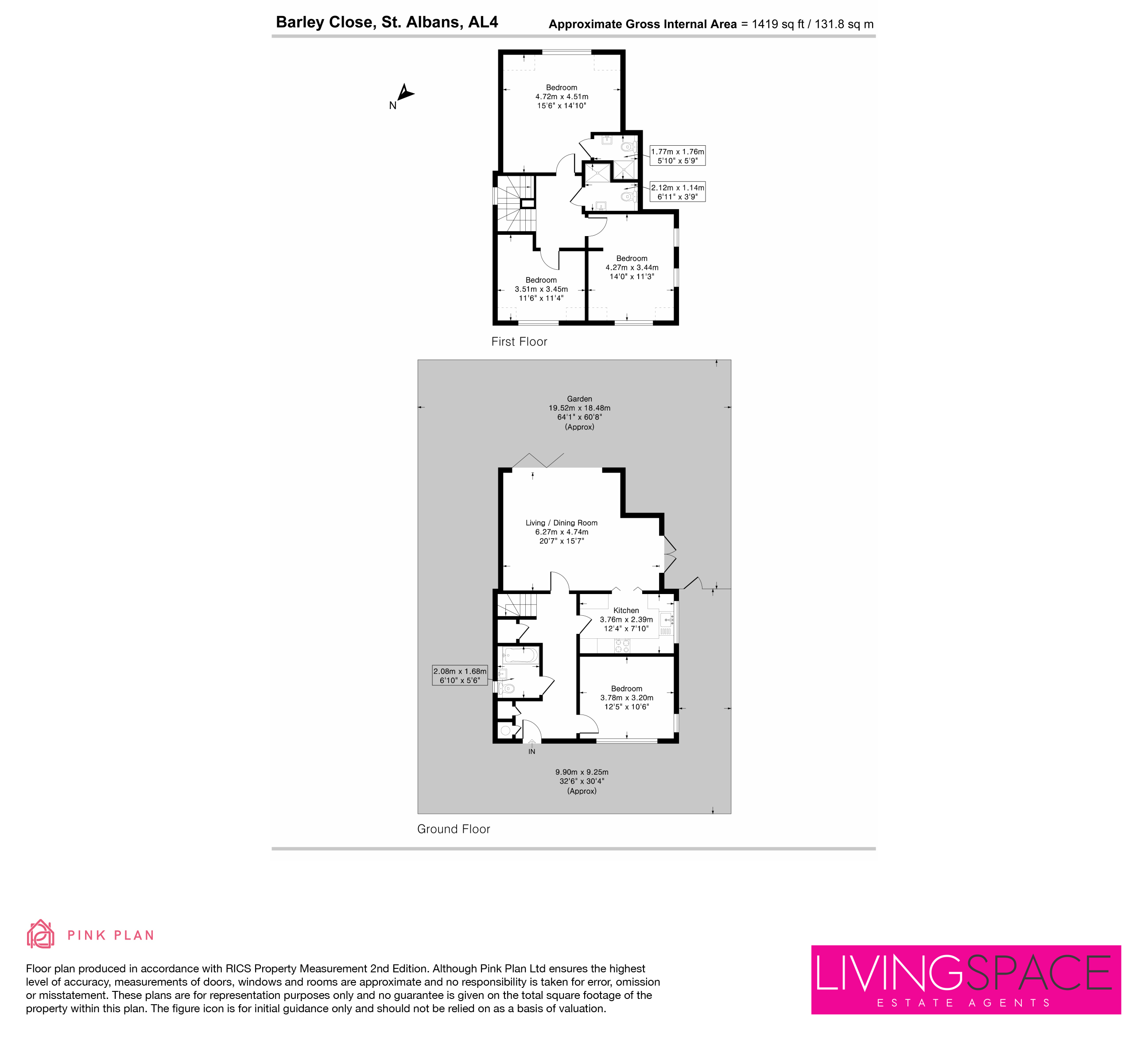 PLOT 4, Barley Close, St Albans floorplan