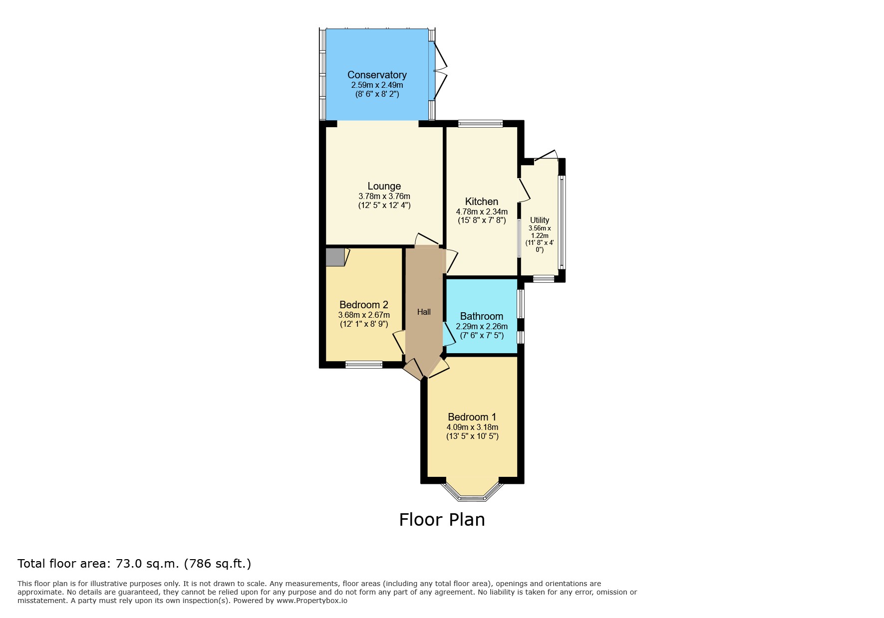 35 Hill Rise, Leicester floorplan