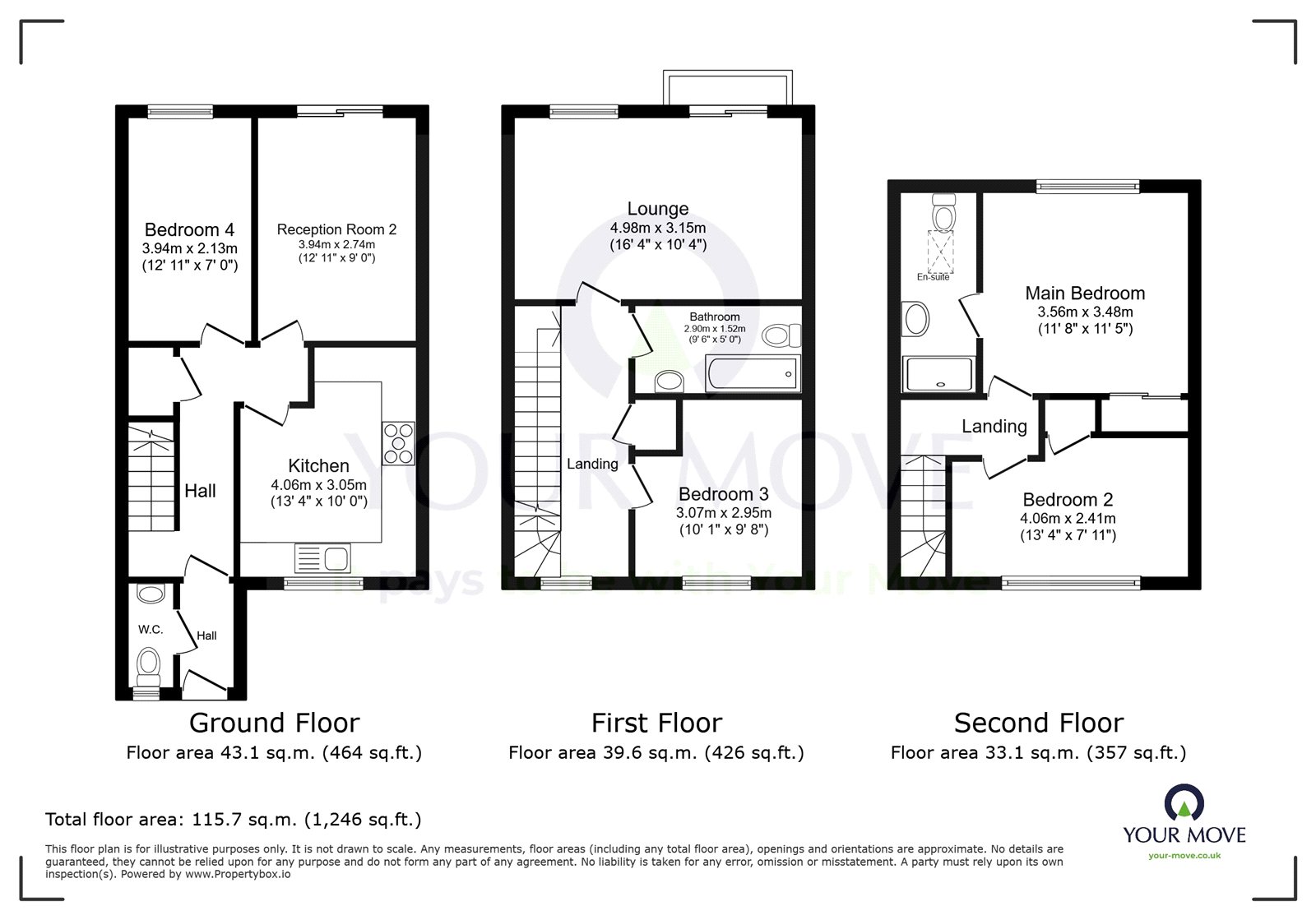 56, Benbow Avenue, East Sussex floorplan