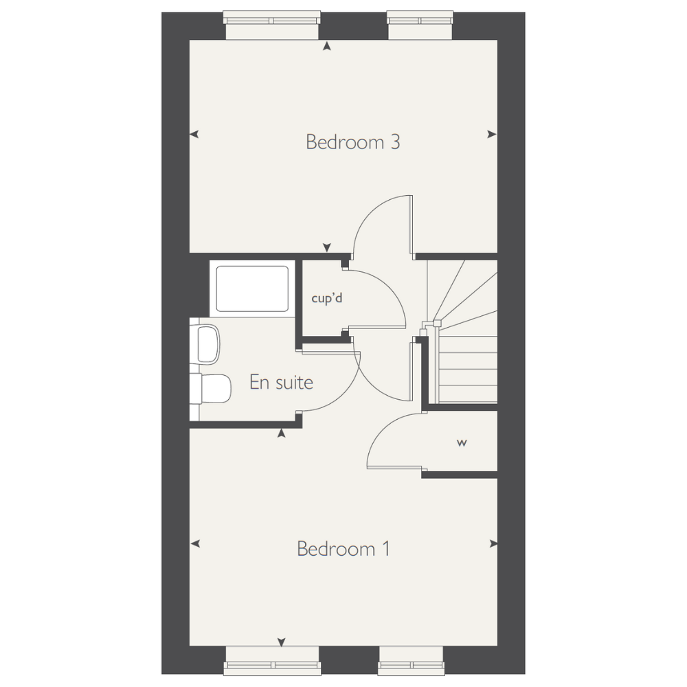636, Countryside Homes @ Sherford, Plymouth floorplan