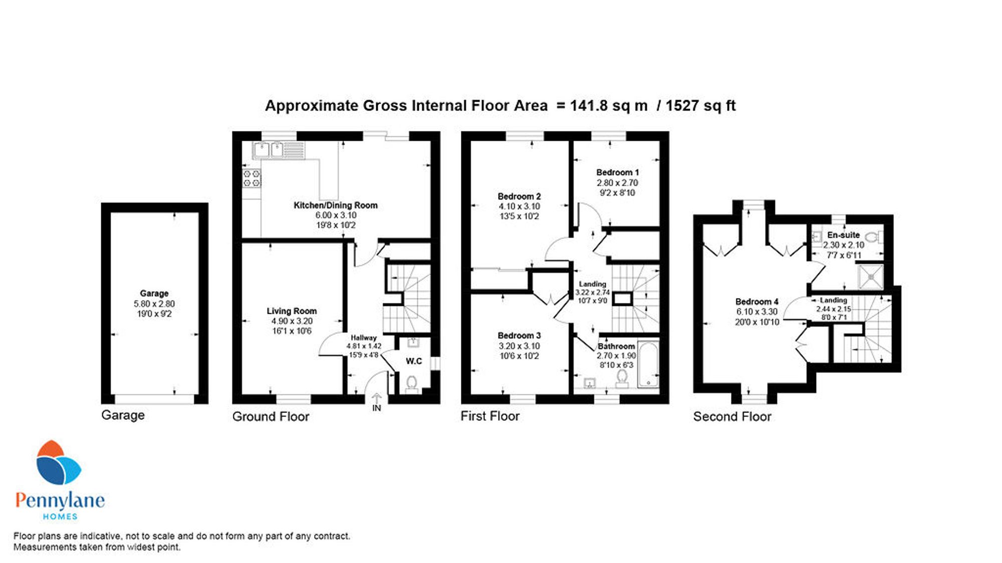 42 Crofton Avenue, Renfrew floorplan