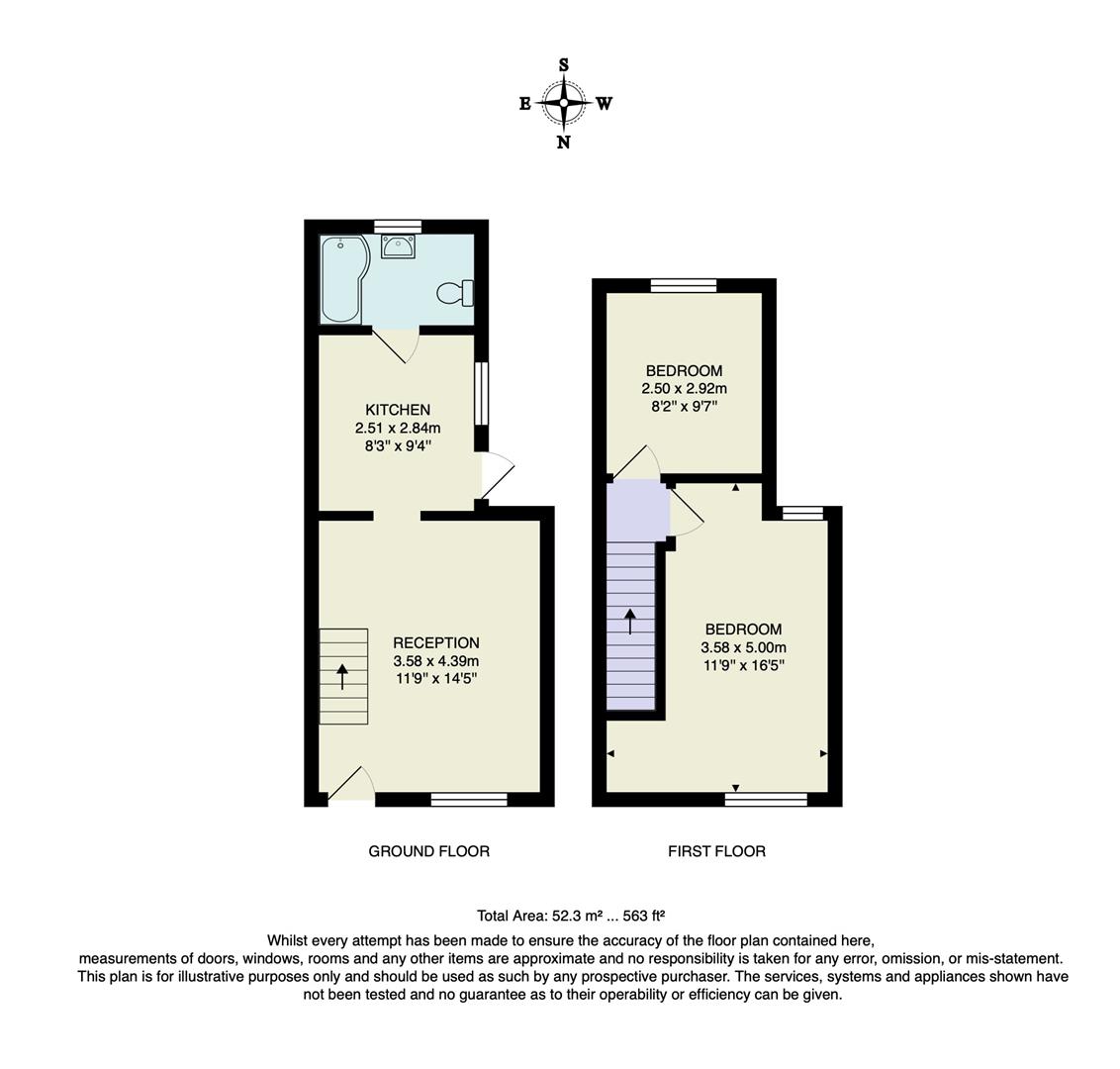 1, Kings Head Hill, Chingford floorplan