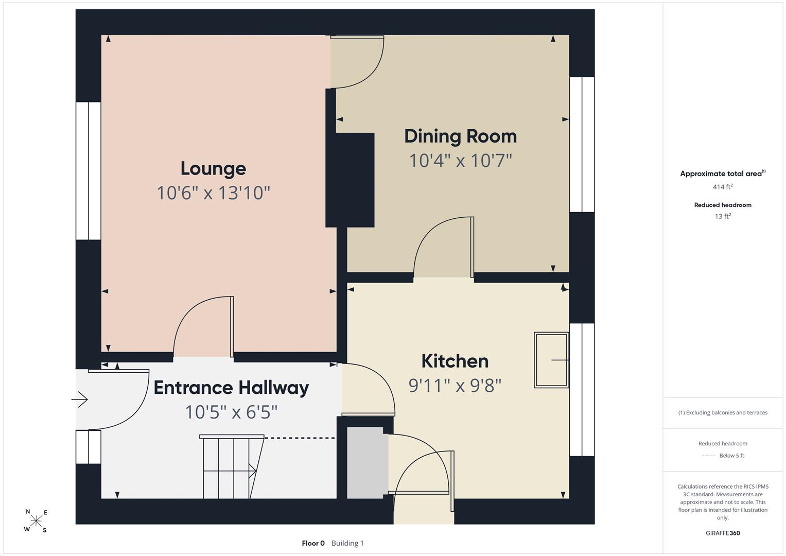 40, Browning Road, Loughborough floorplan