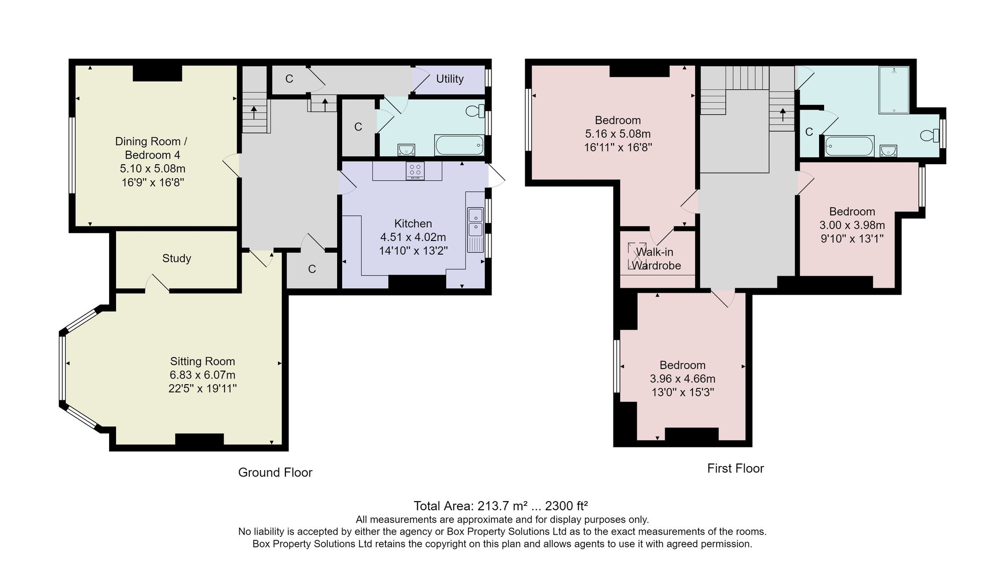 Flat 2, 30 Park Avenue, Harrogate floorplan