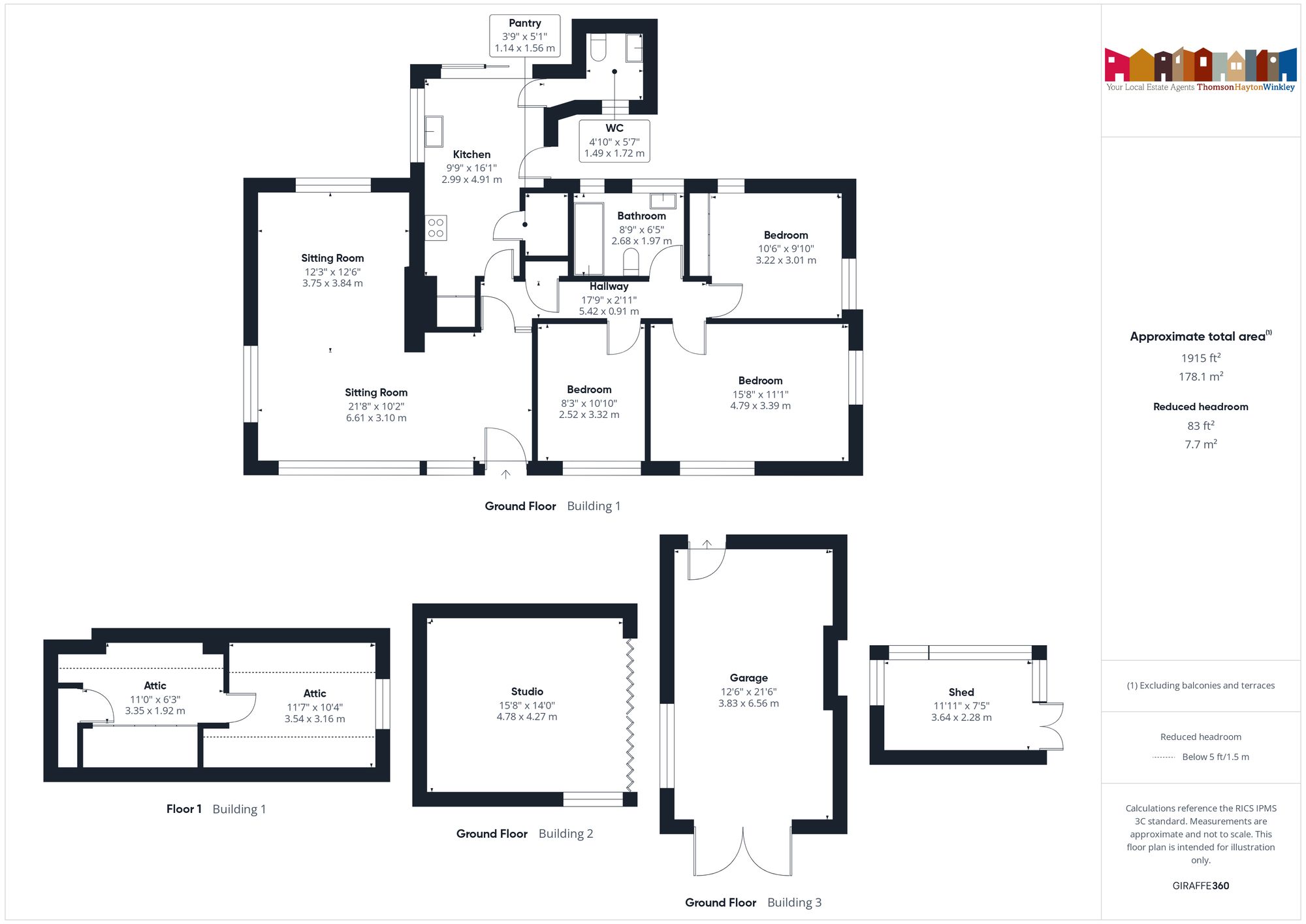 Cunswick End Crook Road, Kendal floorplan
