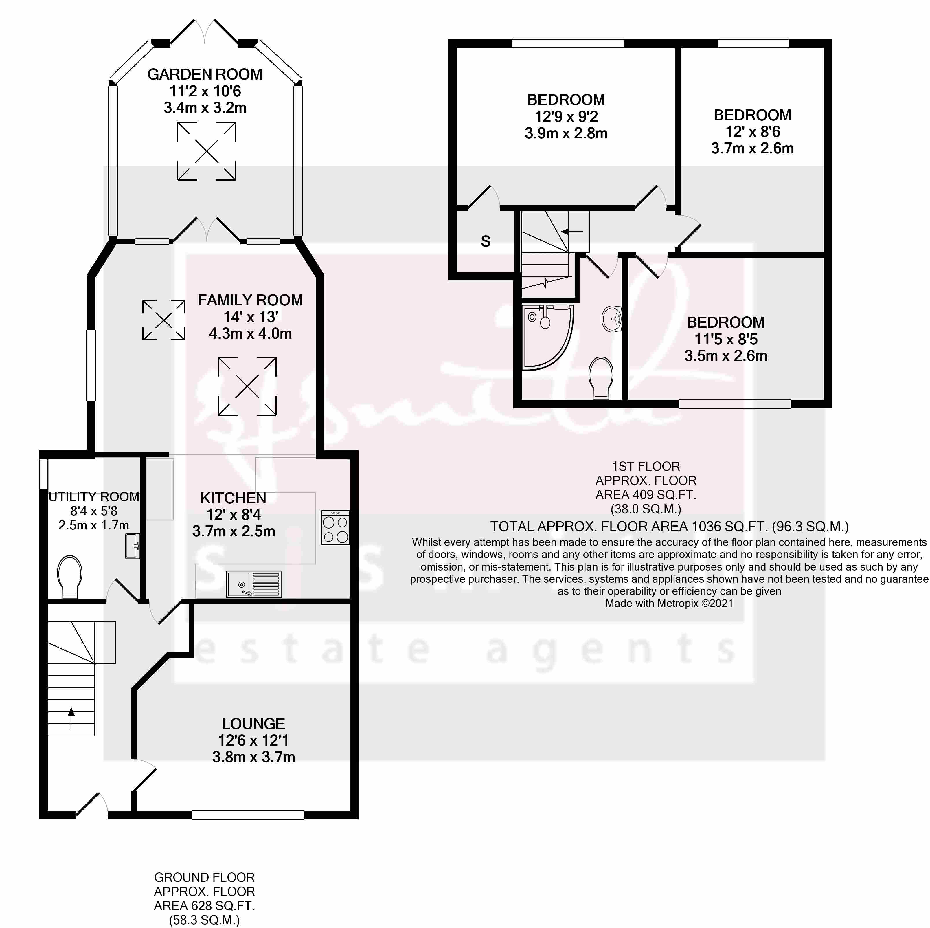***, Magna Road, Egham floorplan