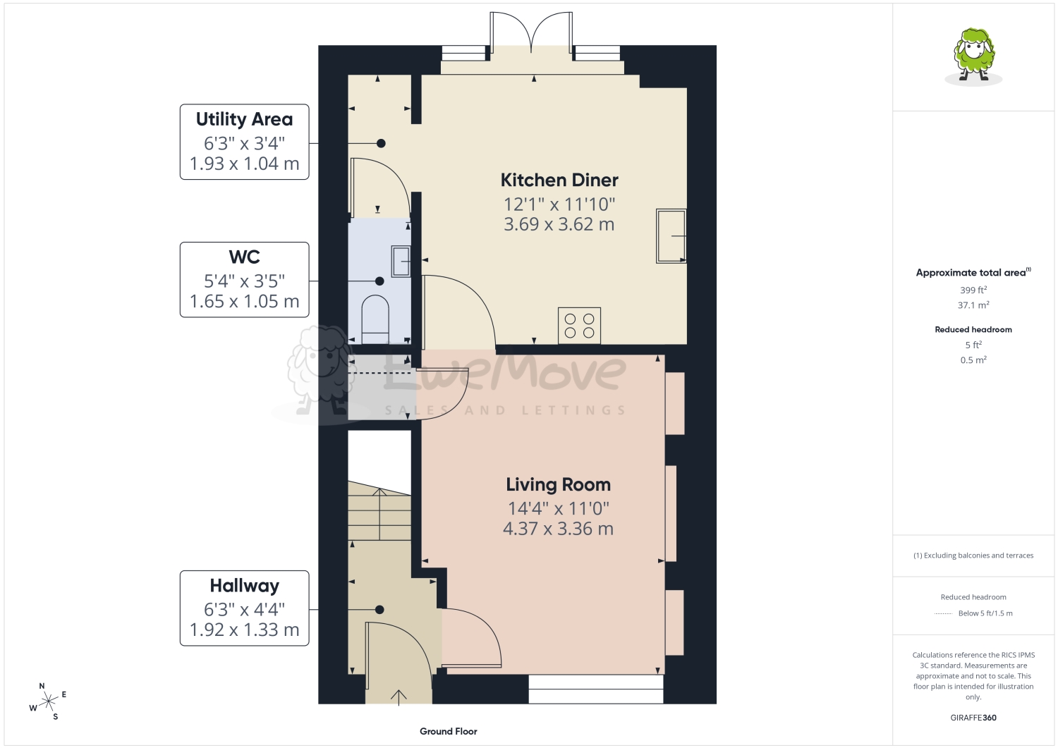 42, Bluebell Road, Ely floorplan