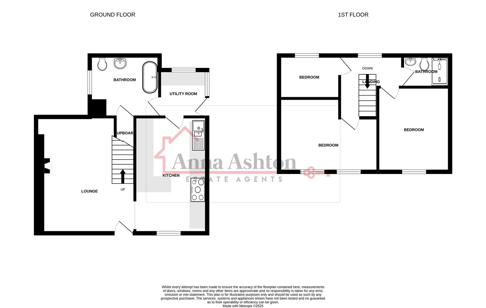 21, Gron Road, Ammanford floorplan