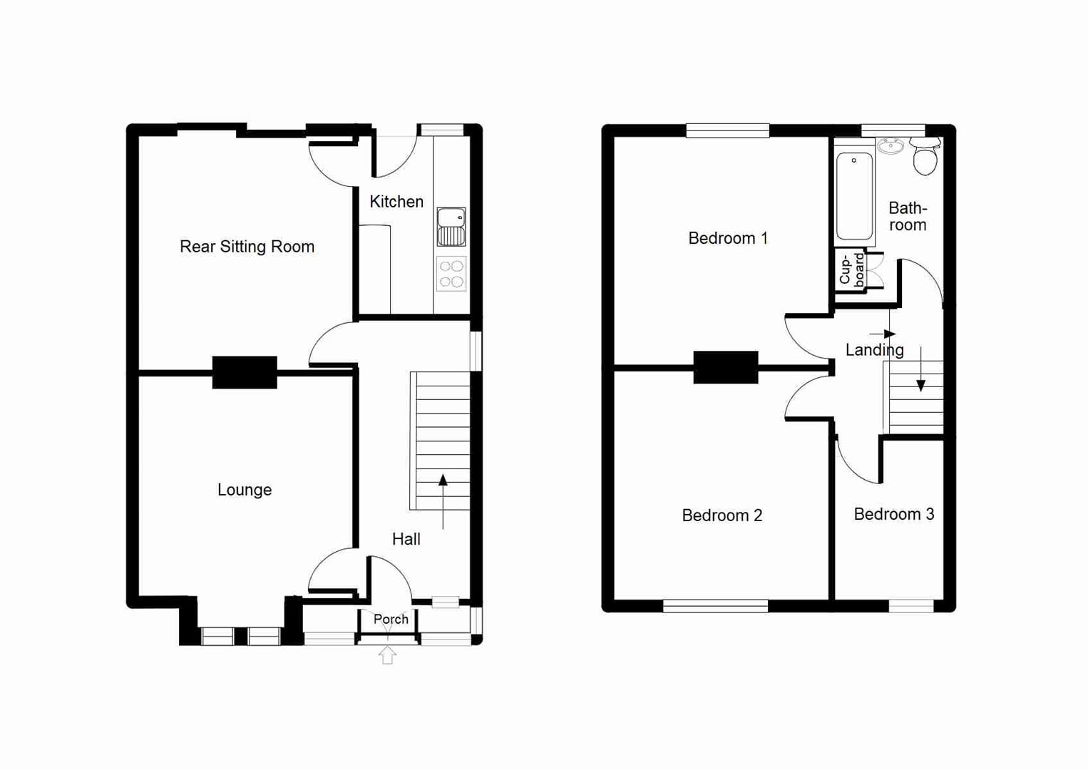 34, Kirkby Avenue, Ilkeston floorplan