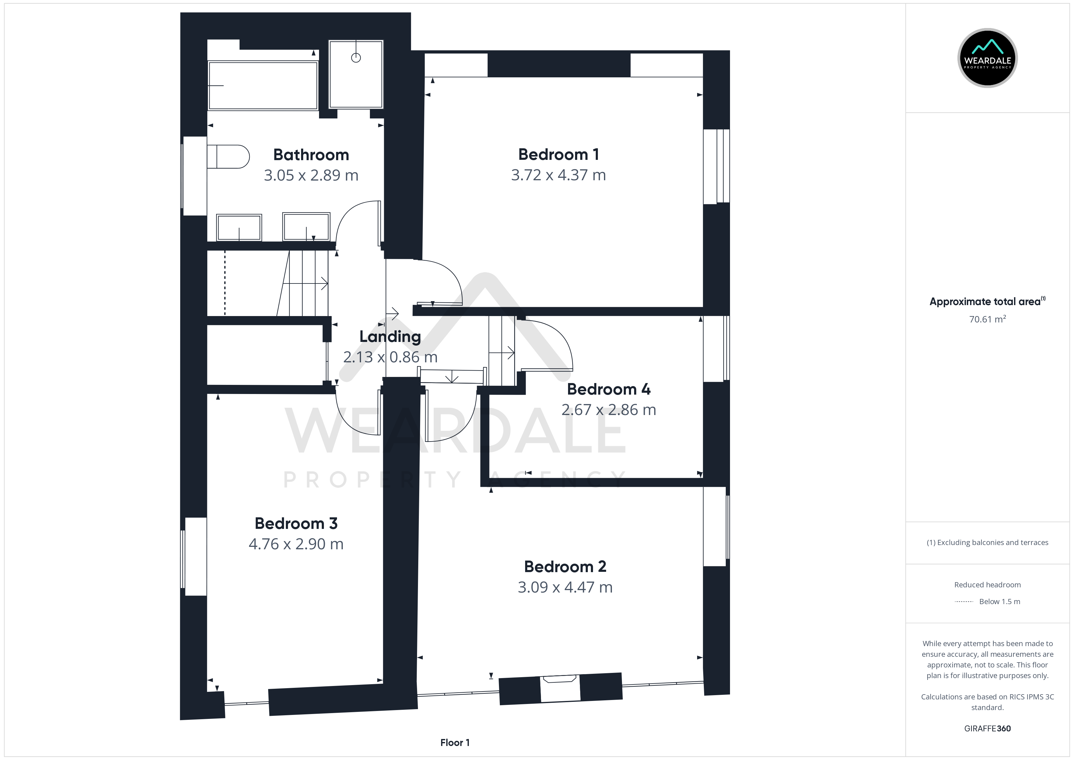 14, Front Street, Bishop Auckland floorplan