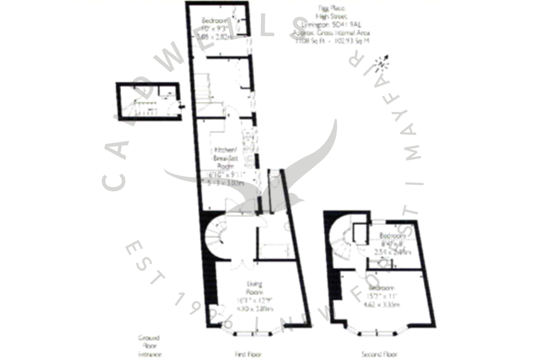 Figg Place, 70a, High Street, Lymington floorplan