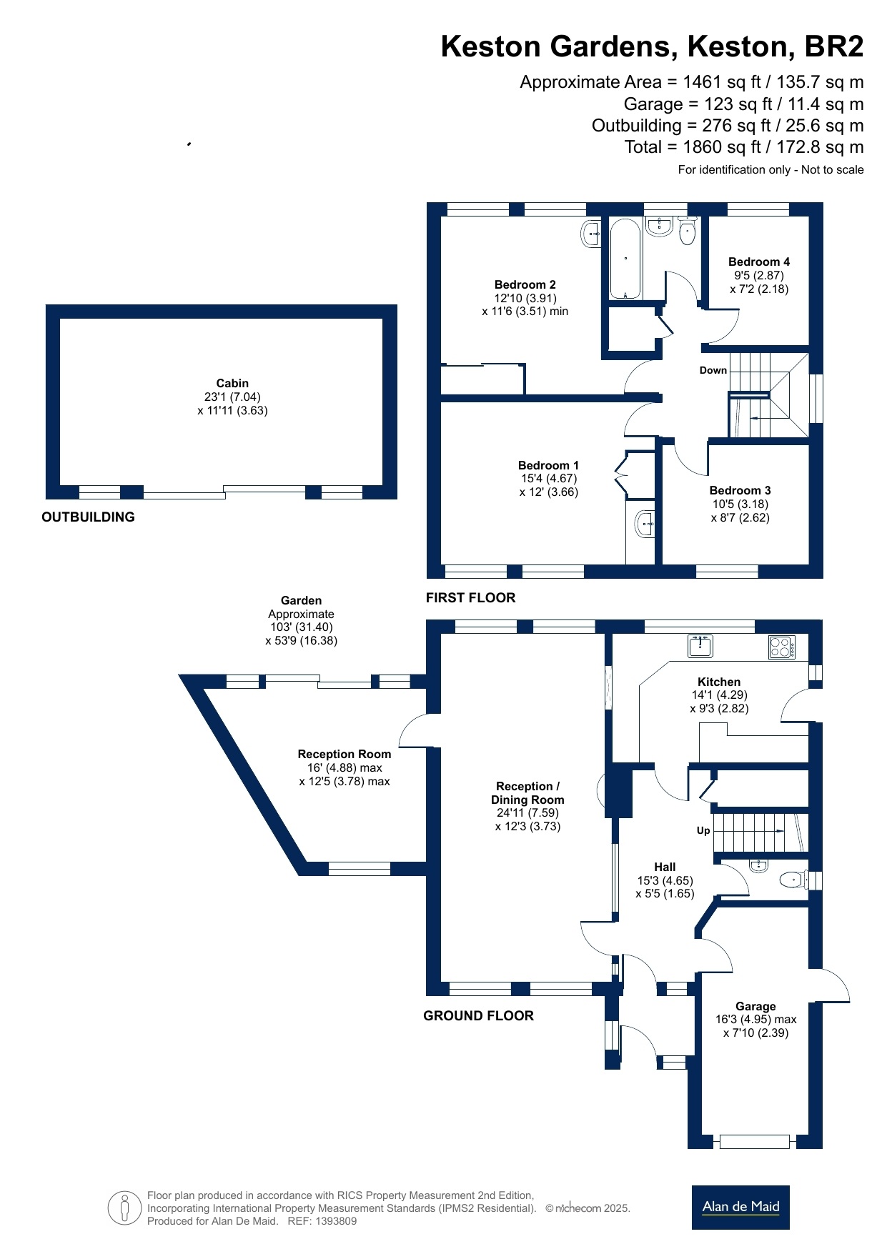 19, Keston Gardens, Keston floorplan