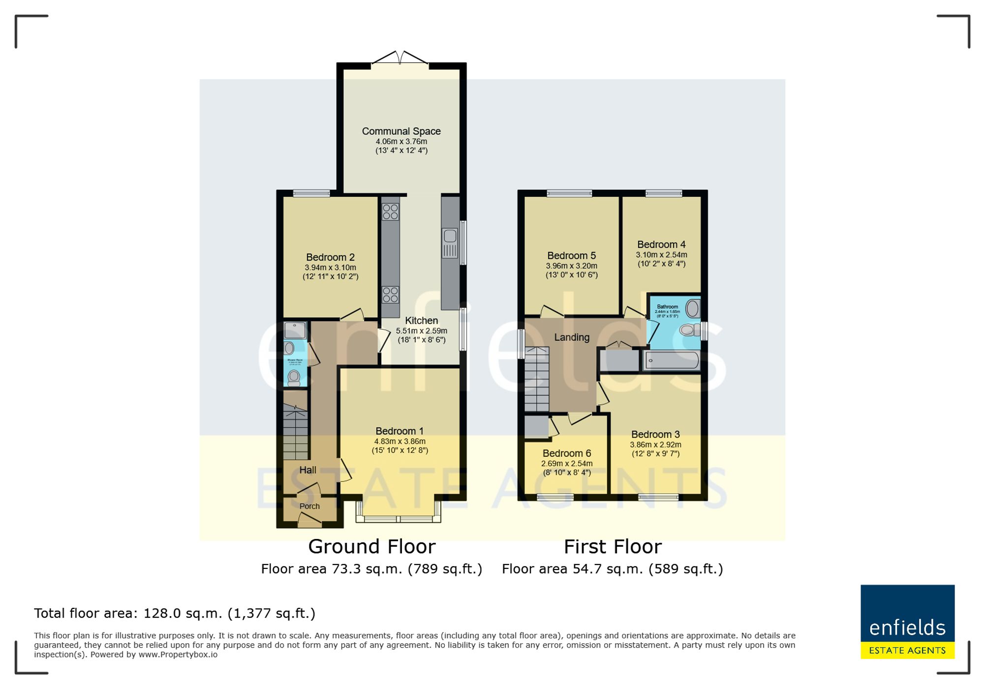 49 Highfield Road, Bournemouth floorplan