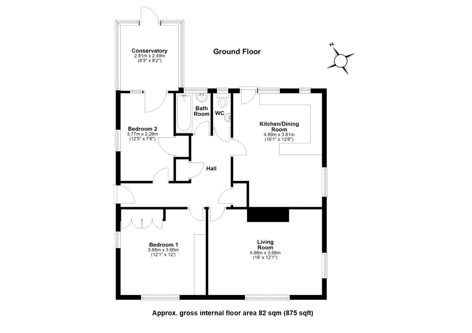 9, Thirleby Close, Cambridge floorplan