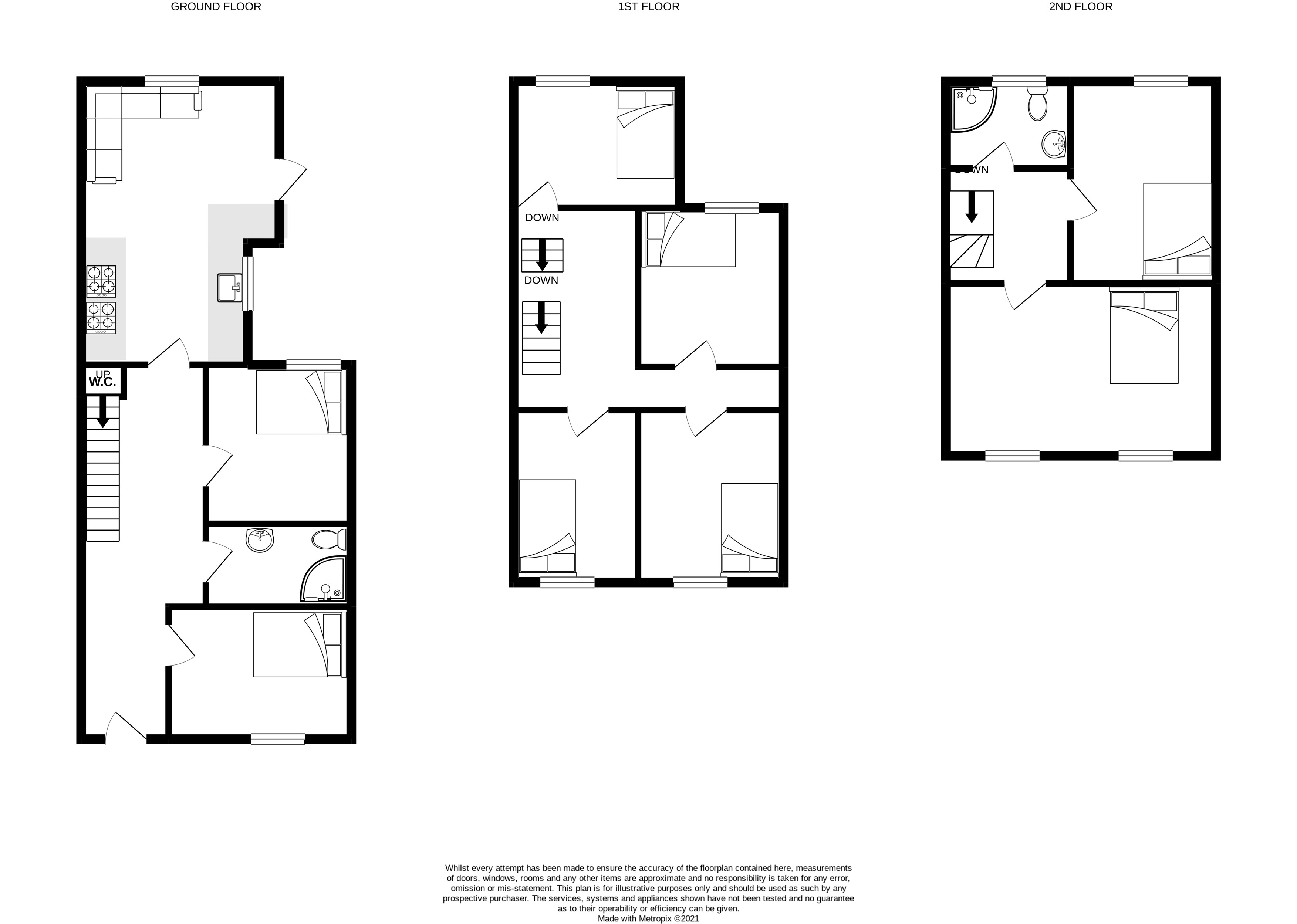172, Rhymney Street, Cardiff floorplan