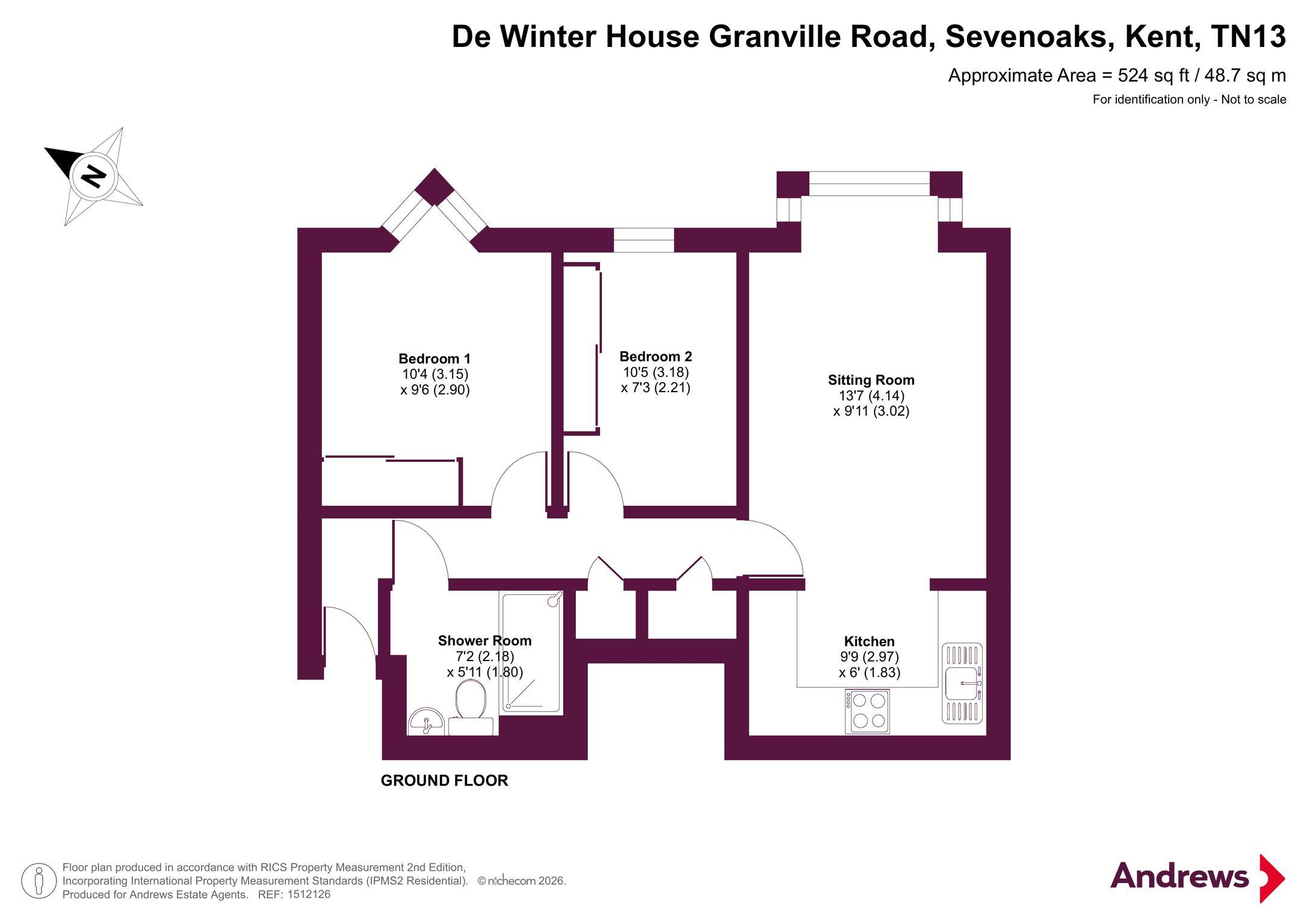 Granville Road, Kent floorplan