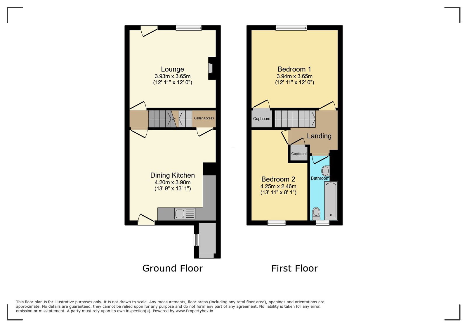 31, Brick Street, Wakefield floorplan