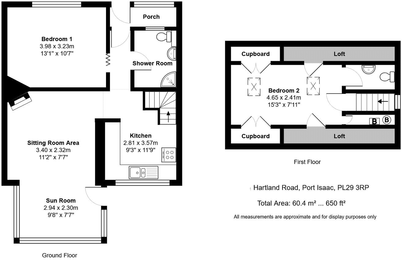 22, Hartland Road, Cornwall floorplan