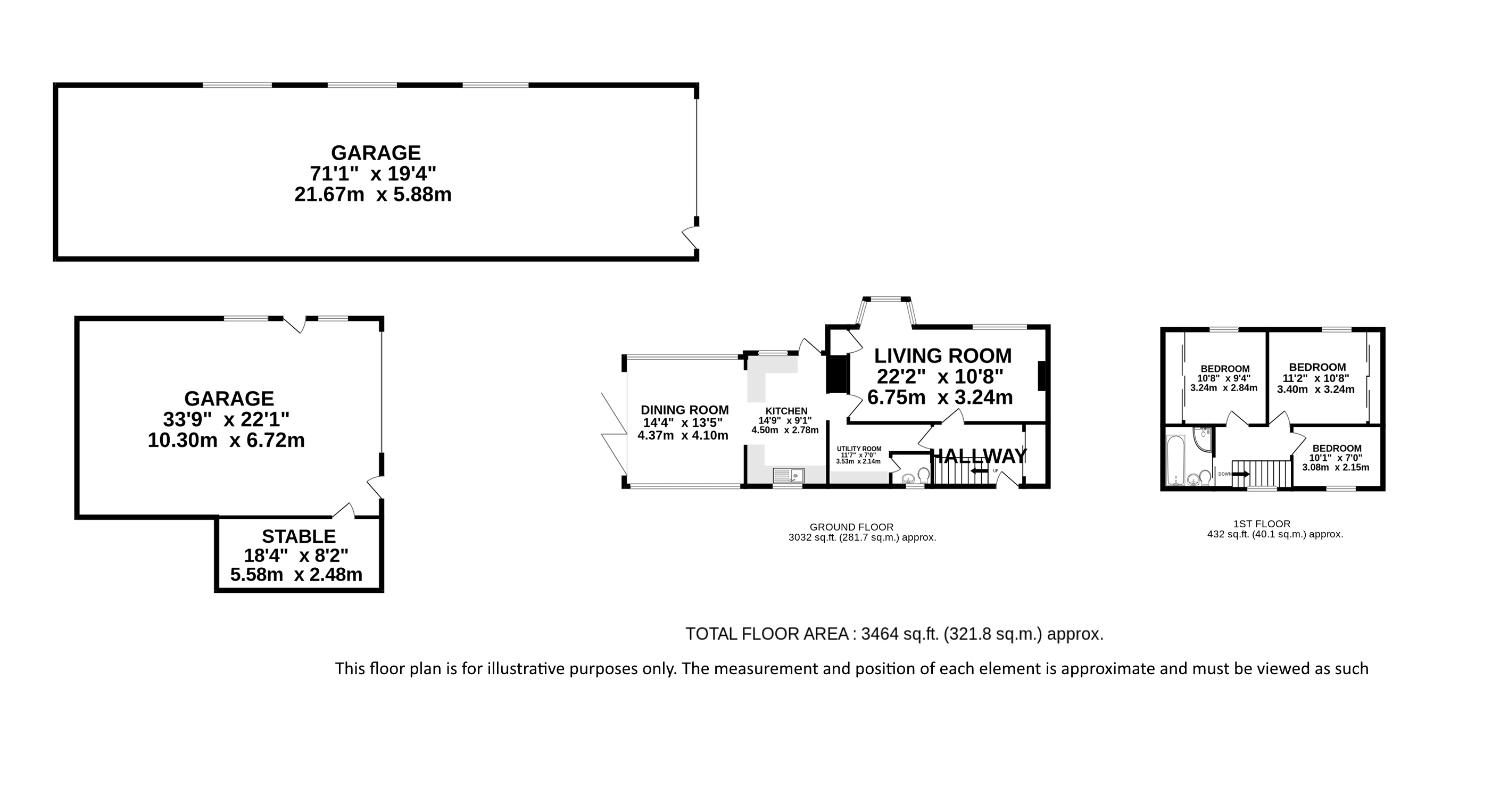 2, Swedish Cottages, St Albans floorplan