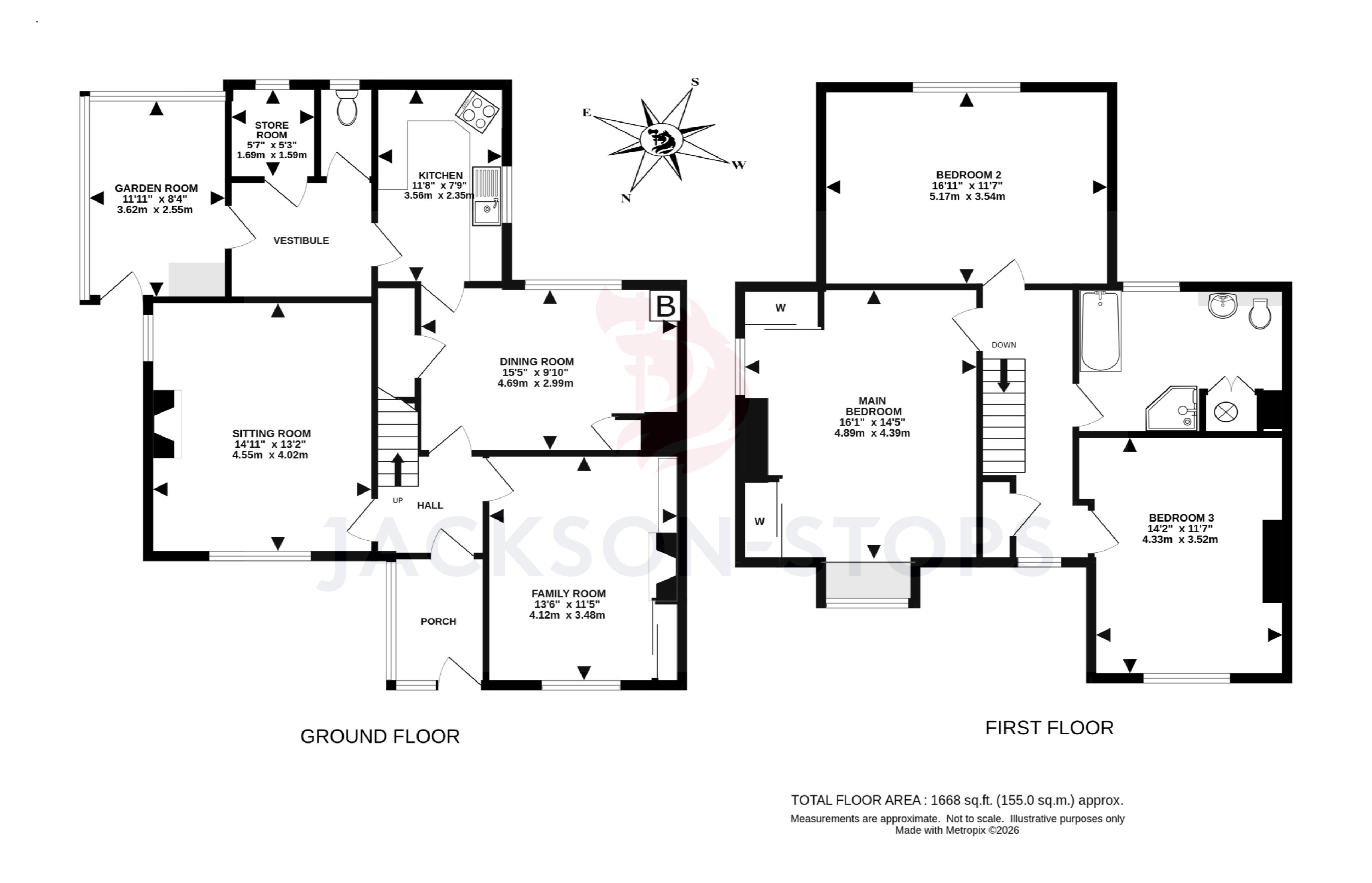 Lynton Cottage,, Broomehall Road, Dorking floorplan