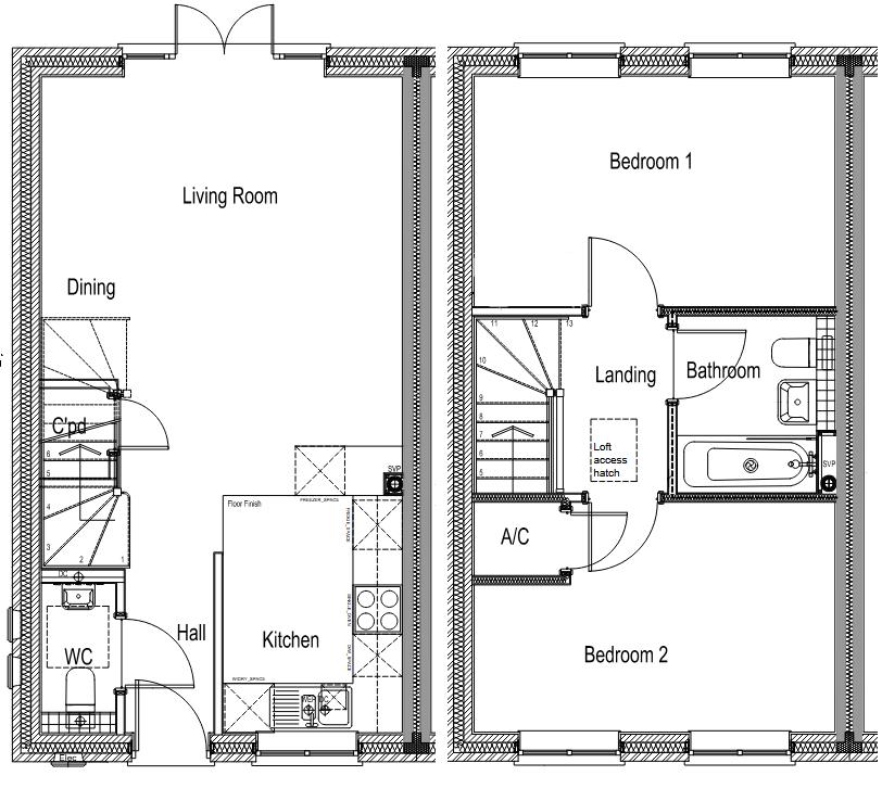 6, Gill Crescent, Rugby floorplan