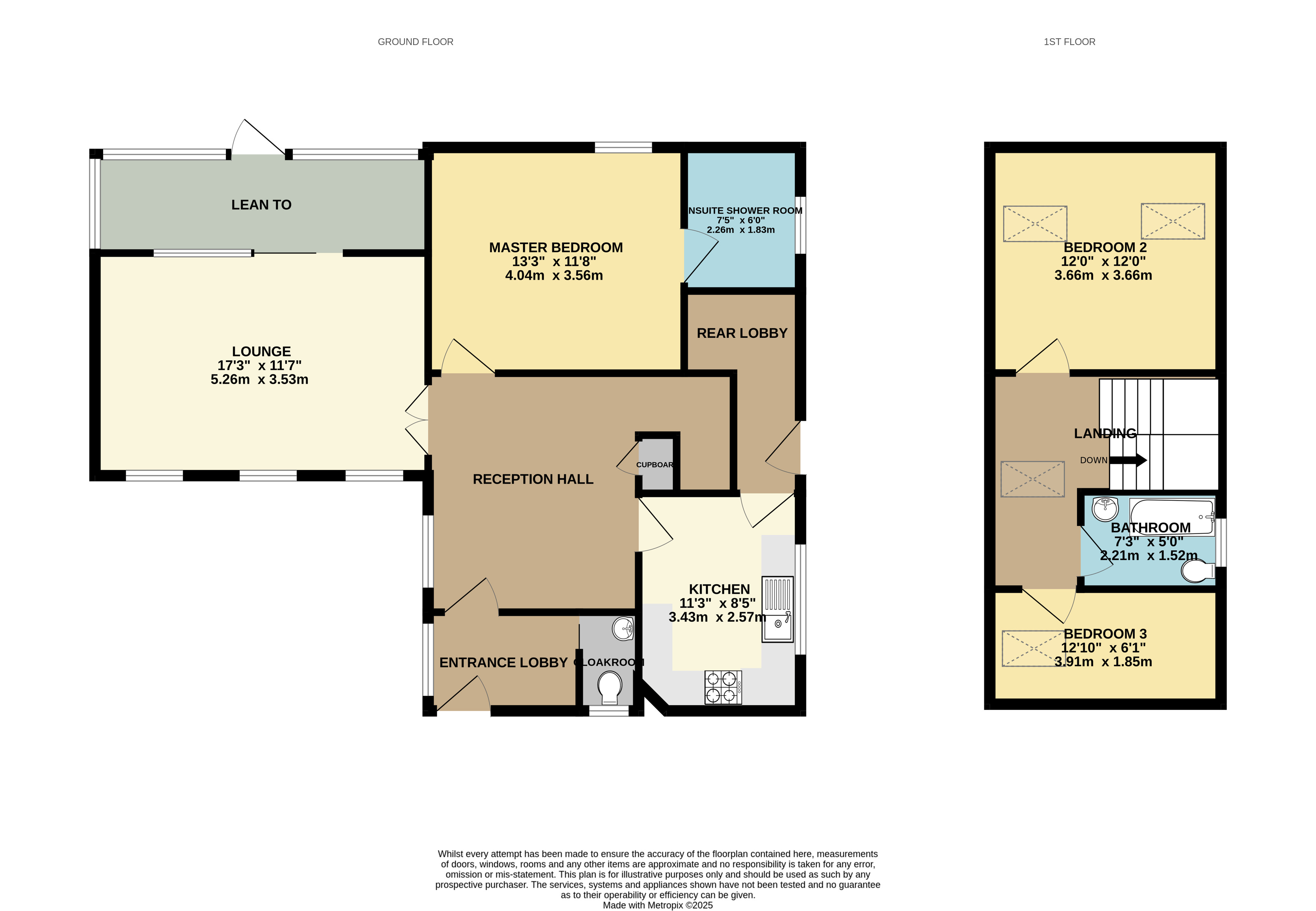 1, The Spinney, Grimsby floorplan