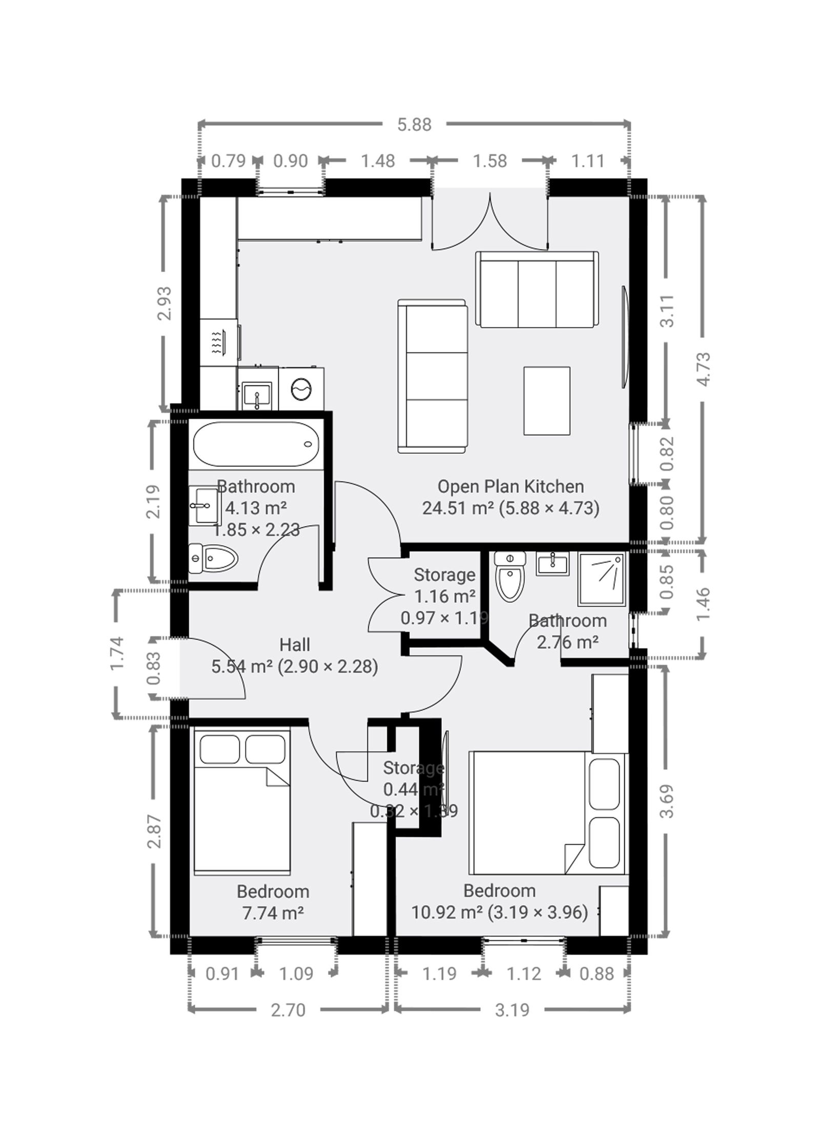 11, Rivenmill Close, Widnes floorplan