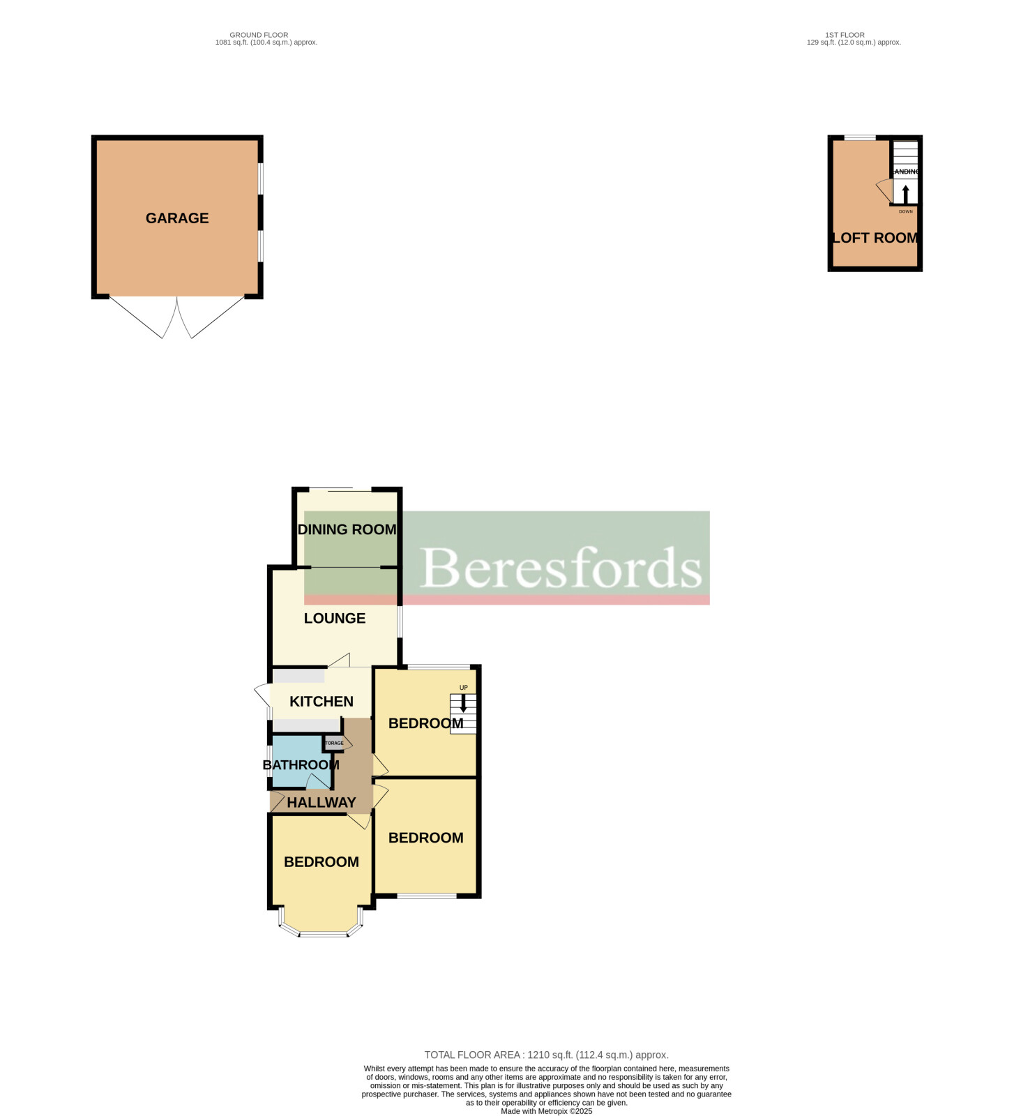 39, Ascot Gardens, Hornchurch floorplan