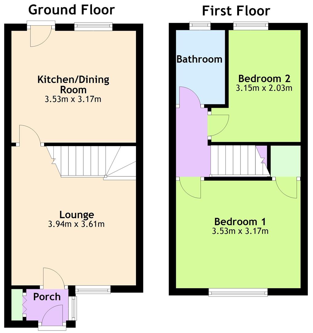 19, Laburnam Way, Chepstow floorplan