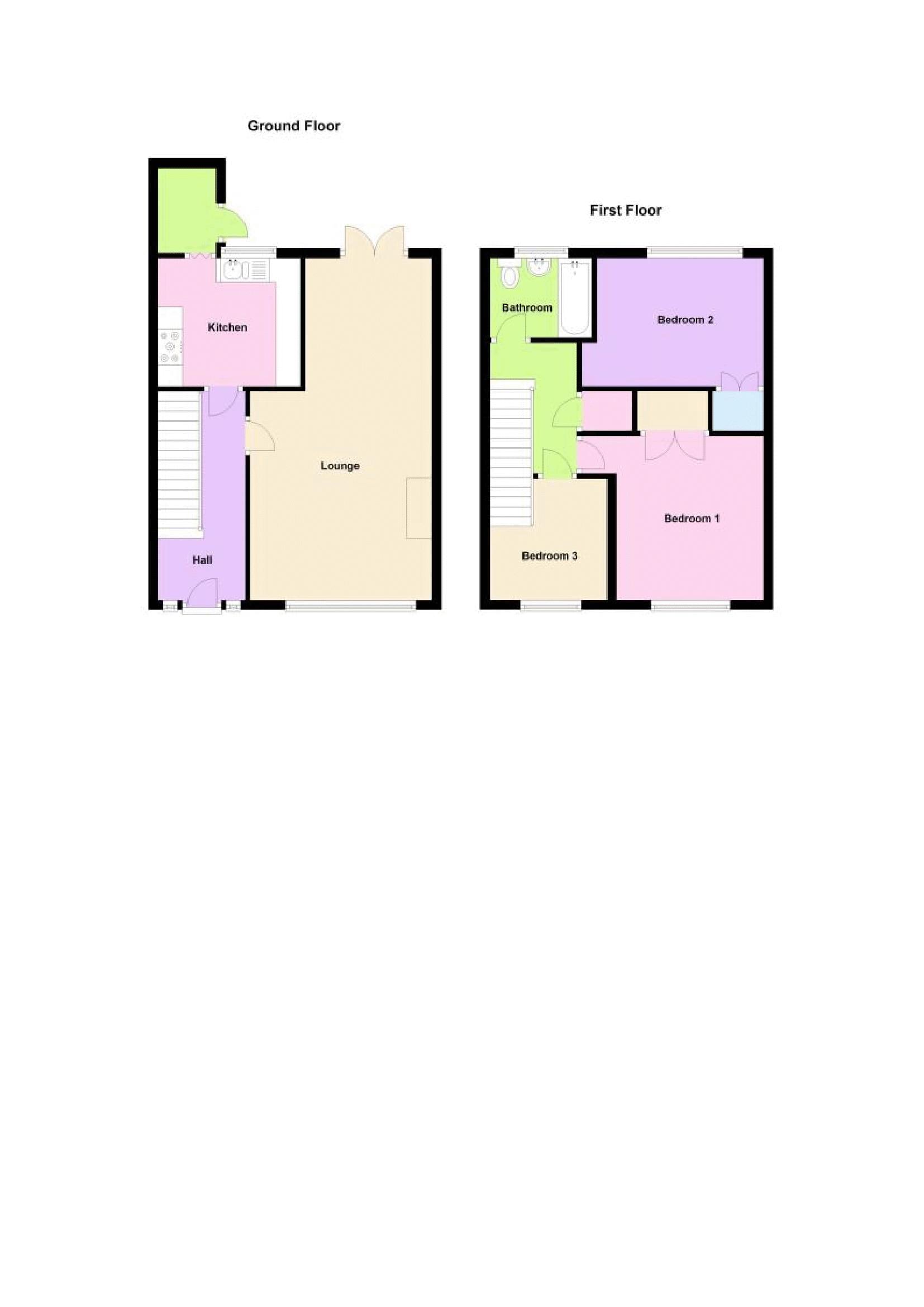3 Bedrooms Terraced house for sale in Penlan Rise, Llandough, Penarth CF64