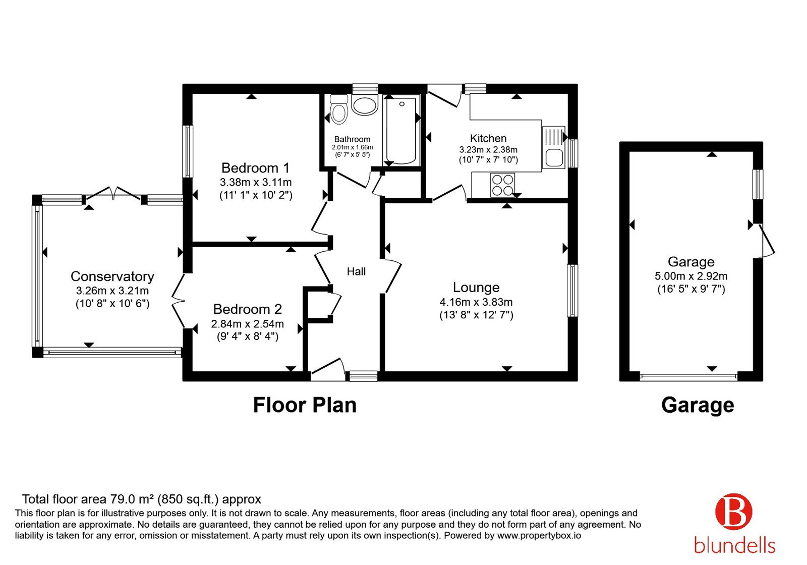 35, Foxcroft Drive, Sheffield floorplan