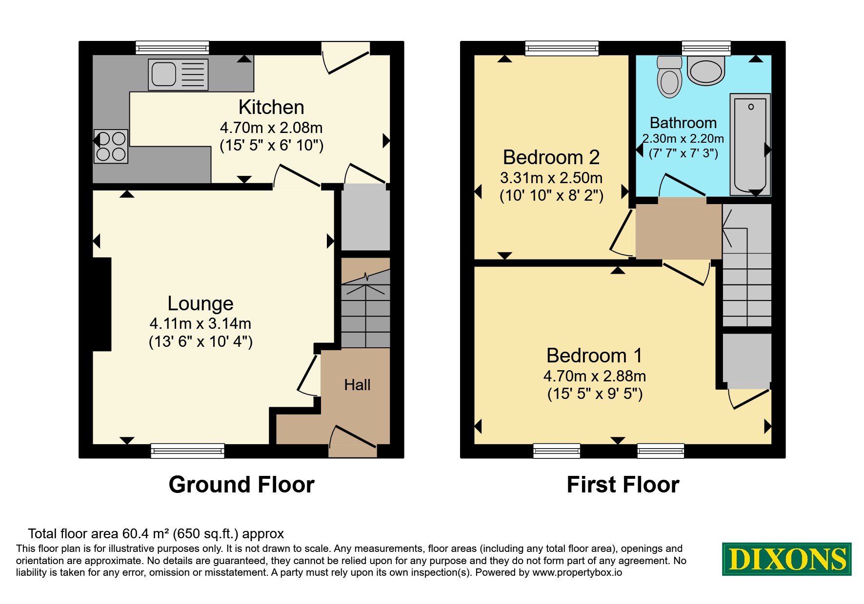 42, Eatesbrook Road, West Midlands floorplan