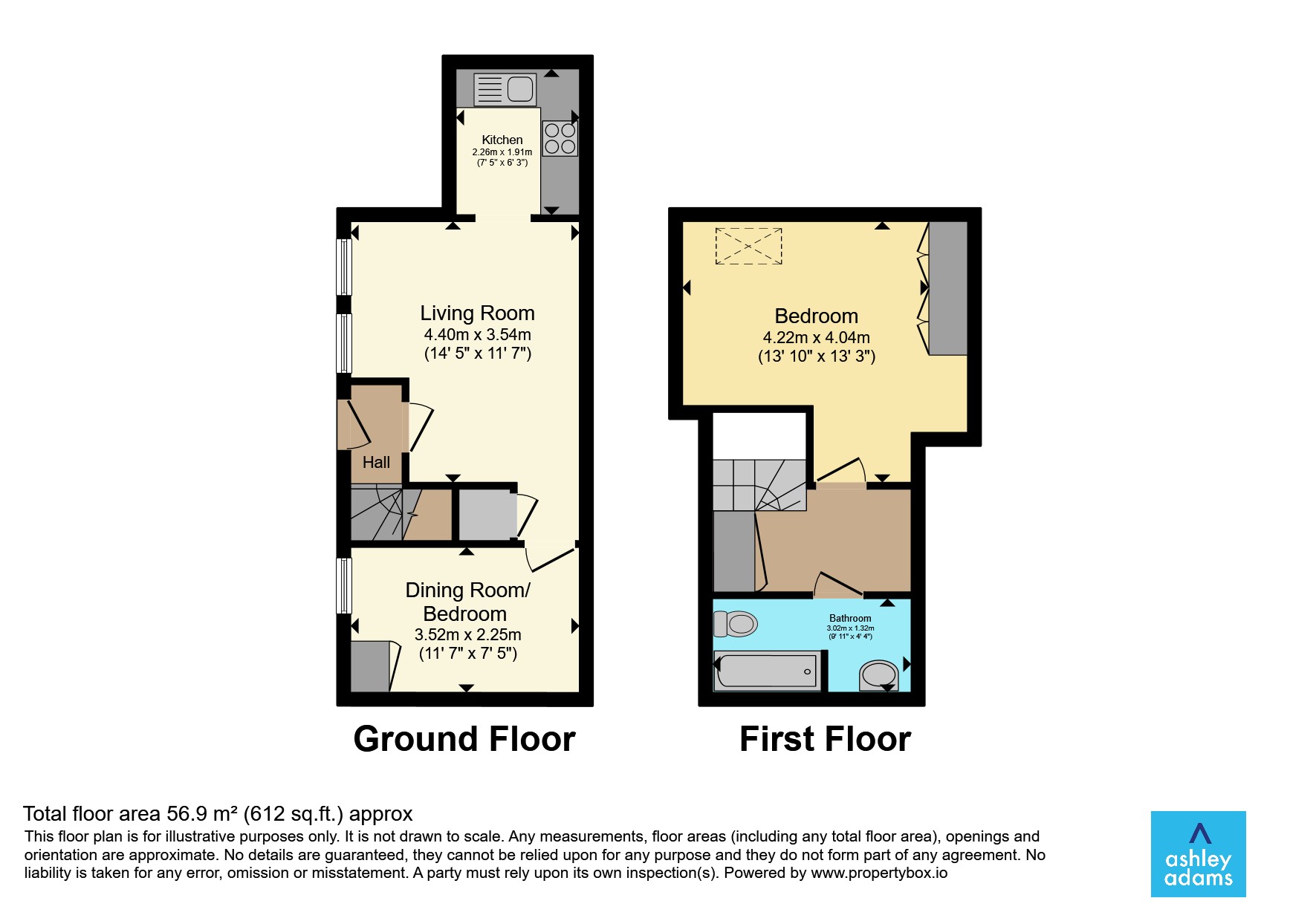 Mundy Street, Heanor floorplan