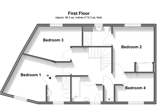 Baryntyne Crescent Hoo, Rochester floorplan