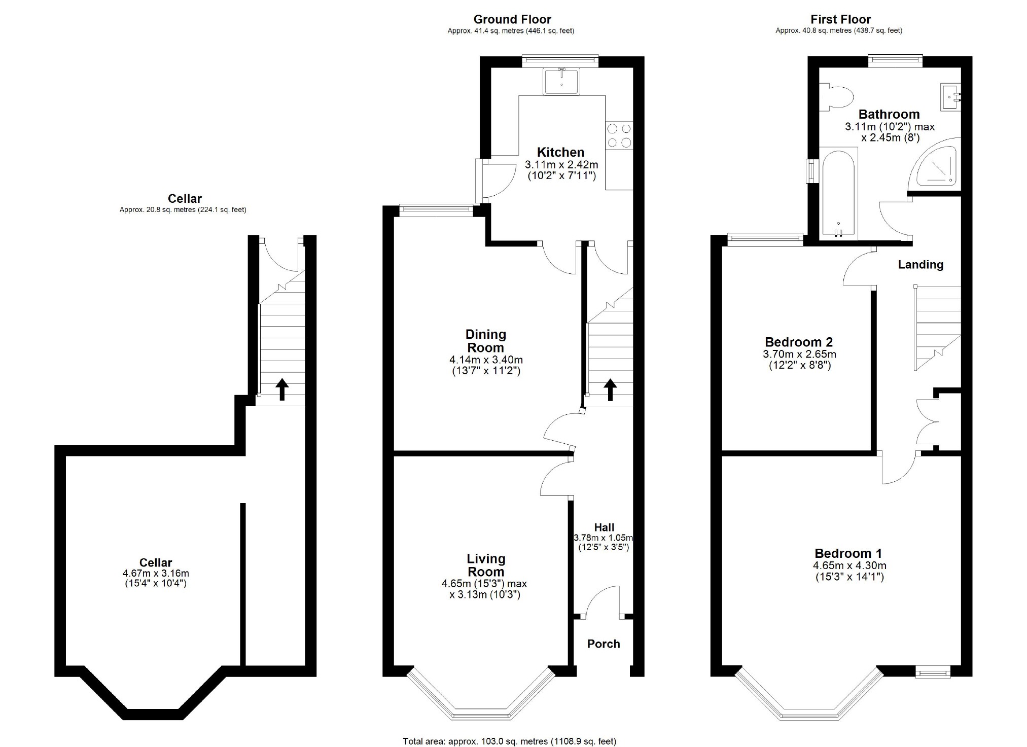 Grenville Street, Edgeley, Stockport SK3, 2 bedroom end terrace house
