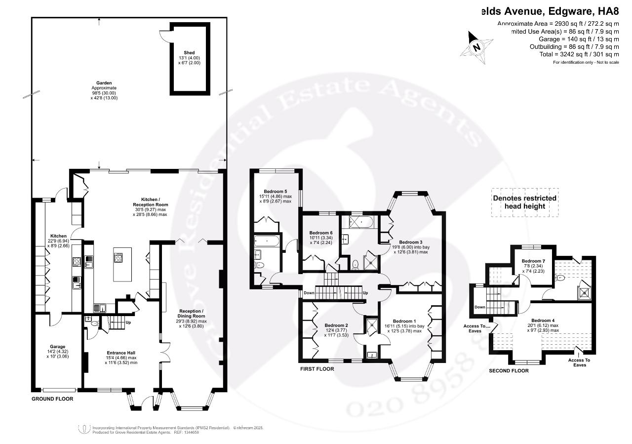 20, Broadfields Avenue, Edgware floorplan