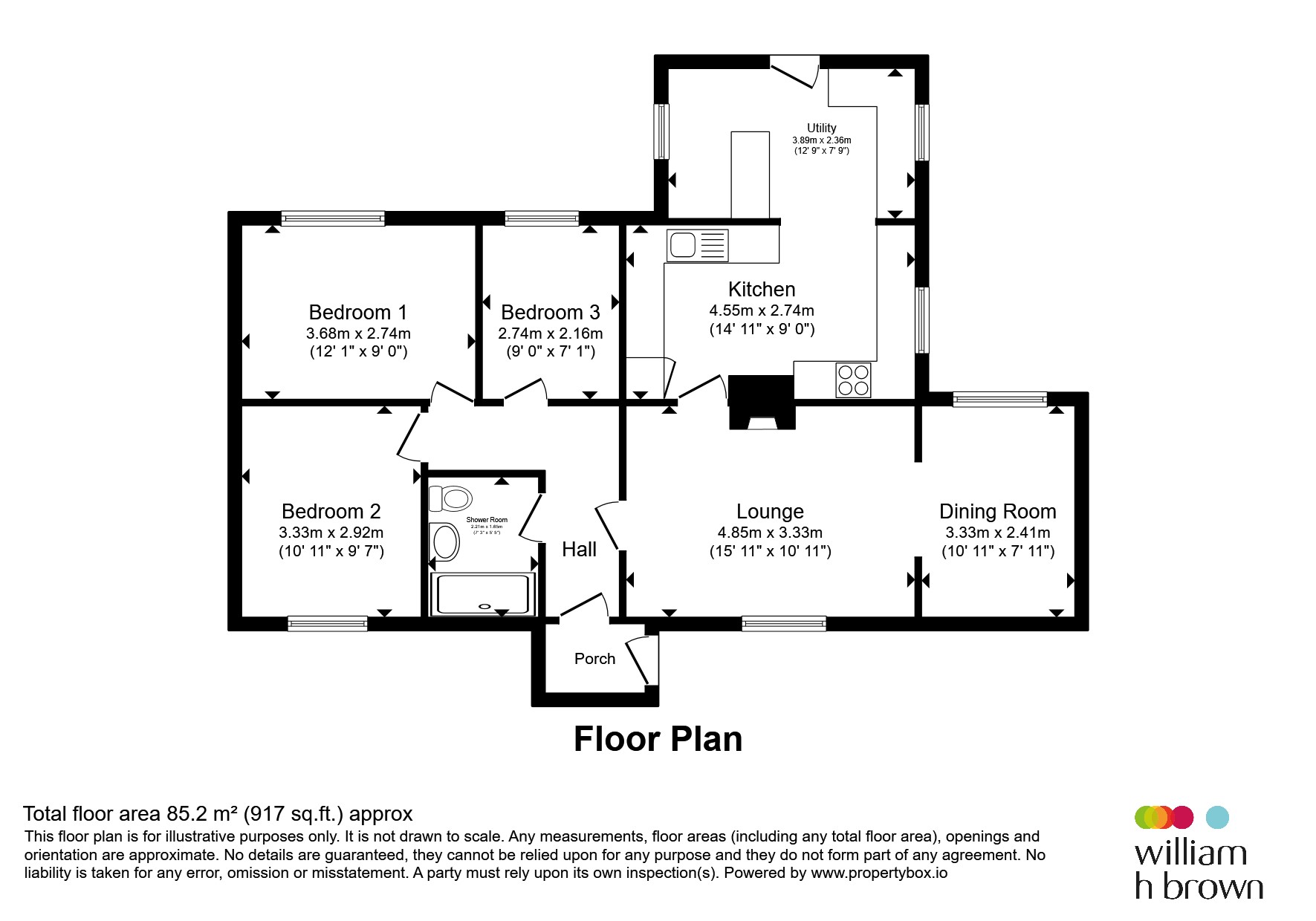 1, Ryston Close, Downham Market floorplan