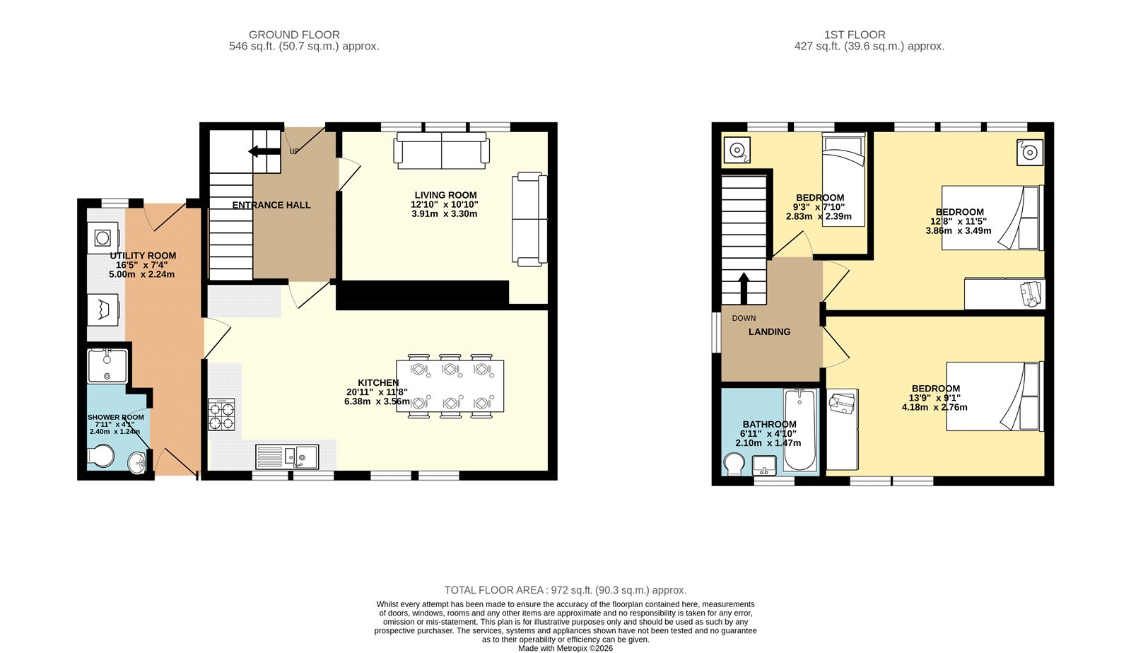 10, Cromford Road, Chesterfield floorplan